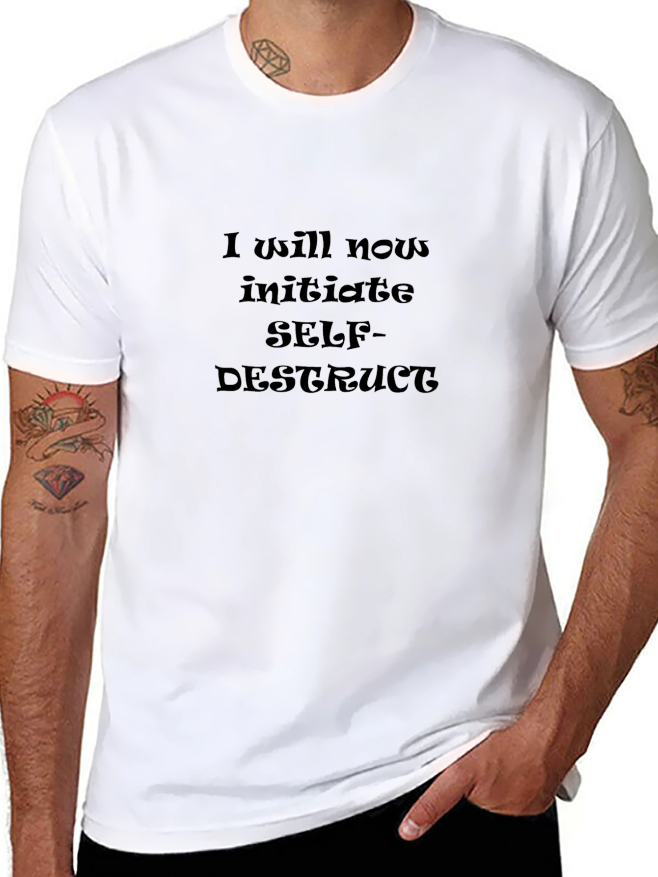 I Will Now Initiate Self-Destruct T-Shirt