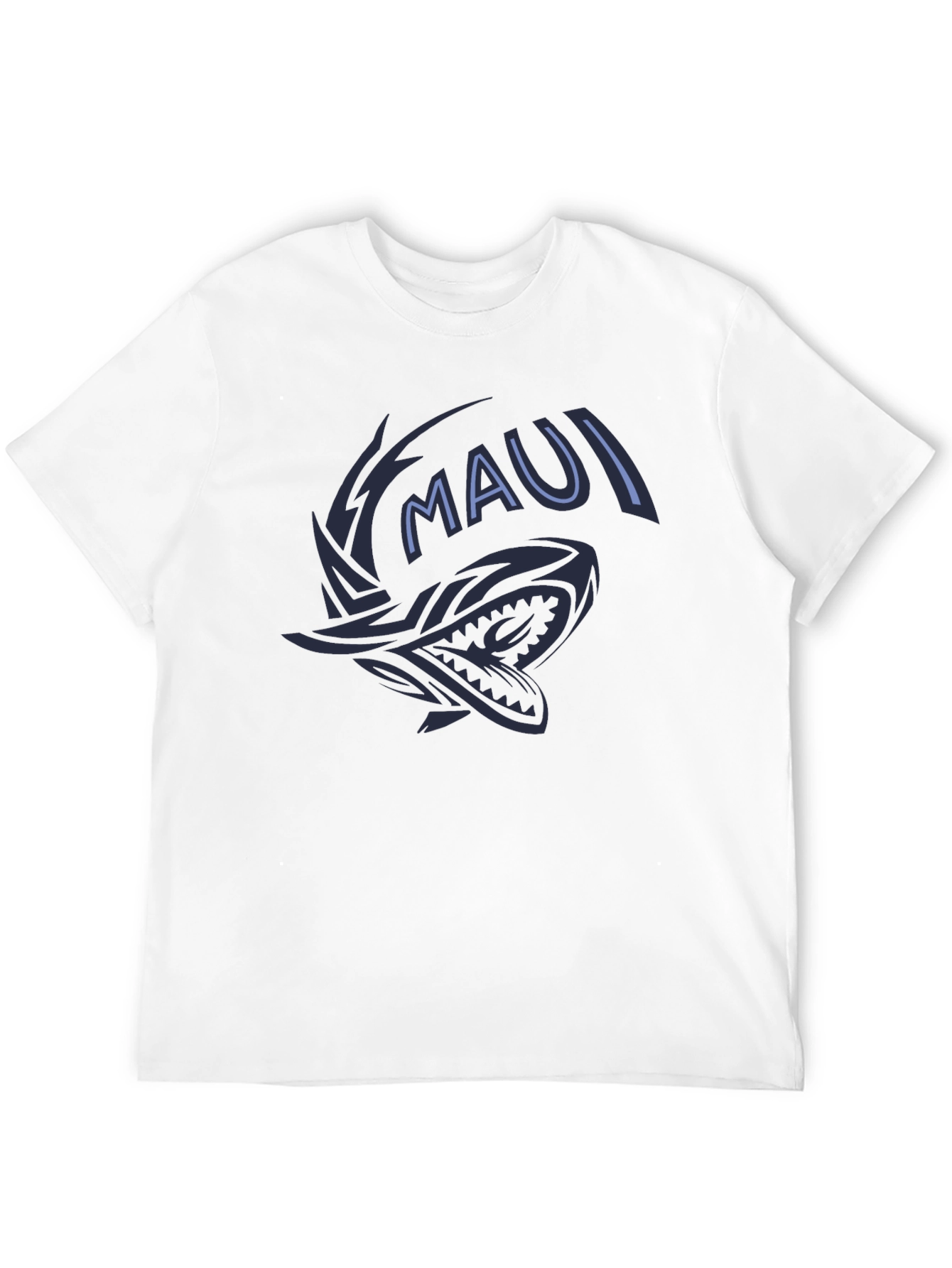 Maui Shark Graphic Tee - Black