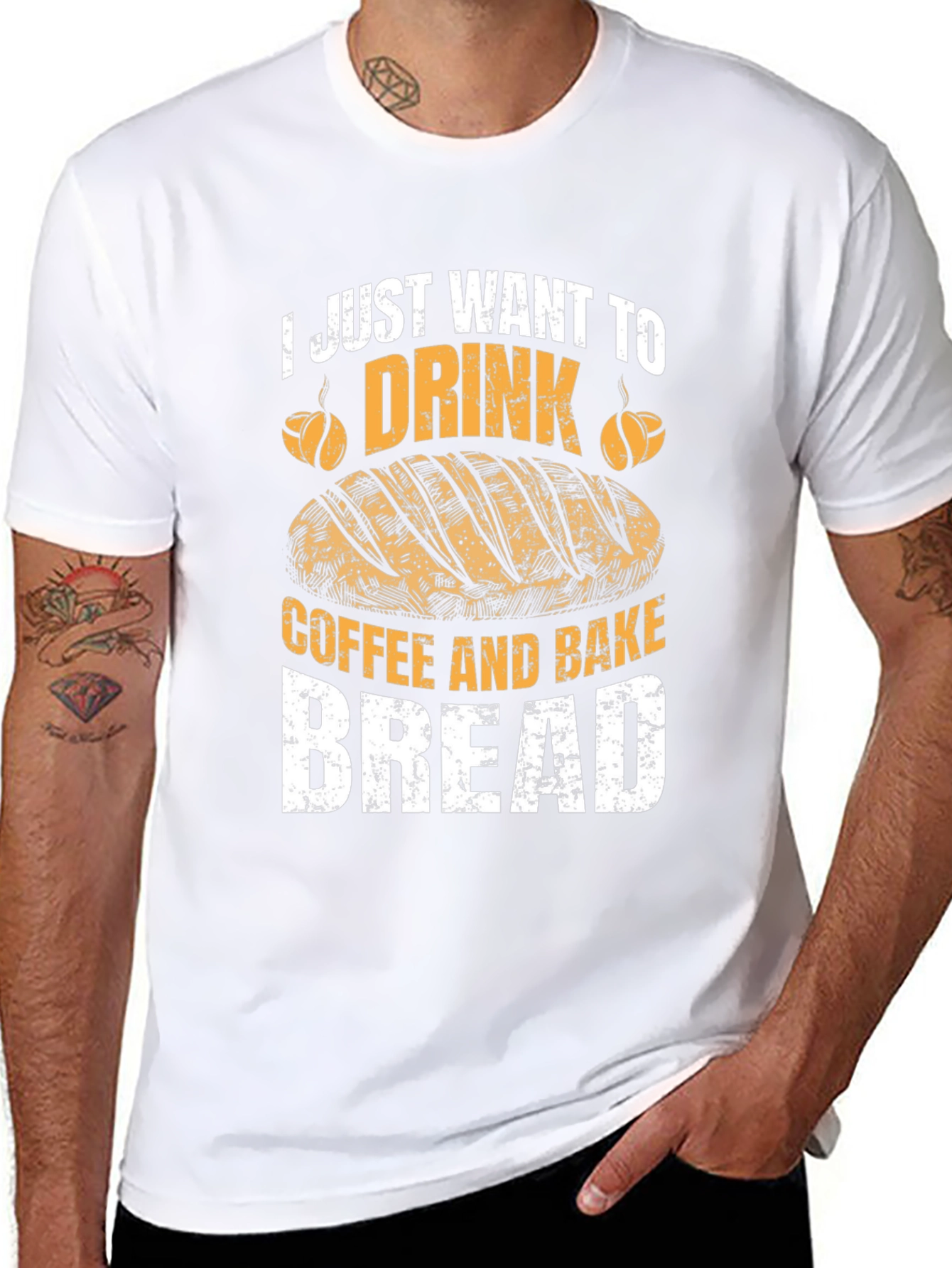 Coffee and Bread Lovers Tee