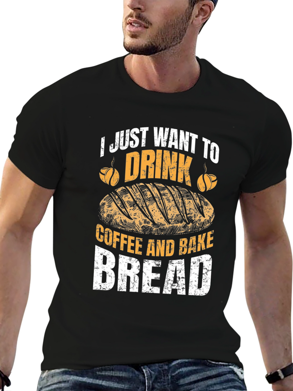 Coffee and Bread Lovers Tee