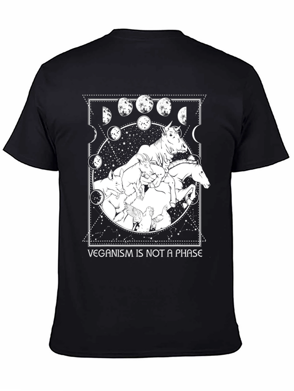 Veganism Is Not A Phase Graphic Tee