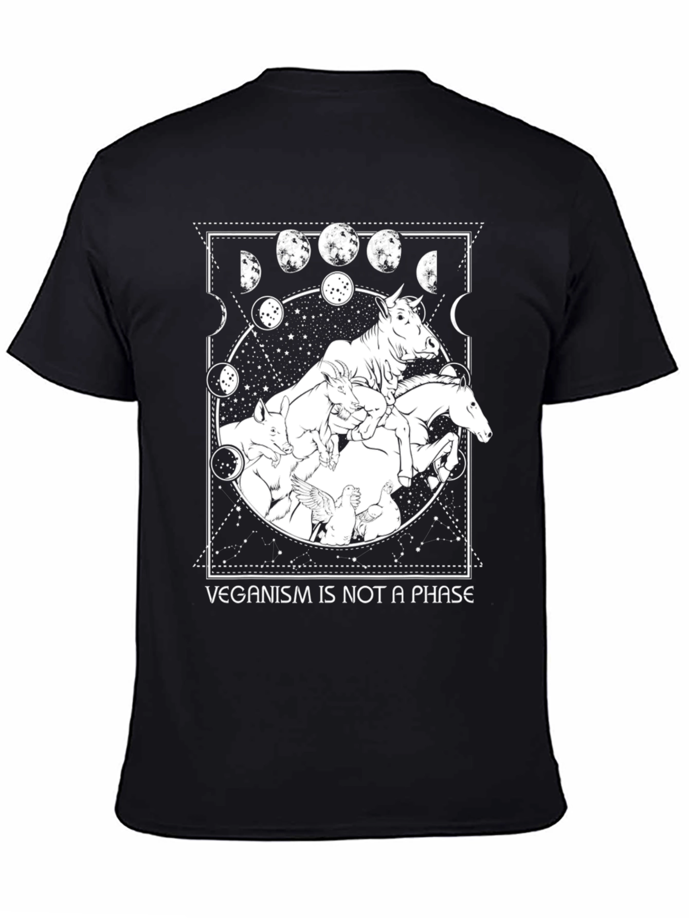 Veganism Is Not A Phase Graphic Tee
