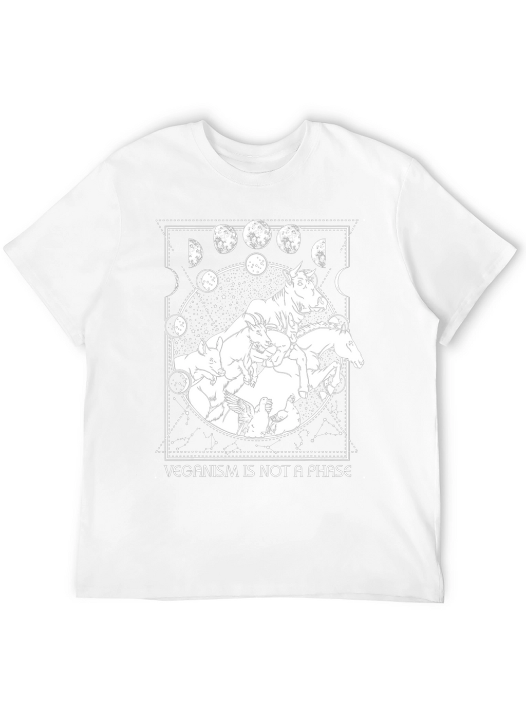 Veganism Is Not A Phase Graphic Tee