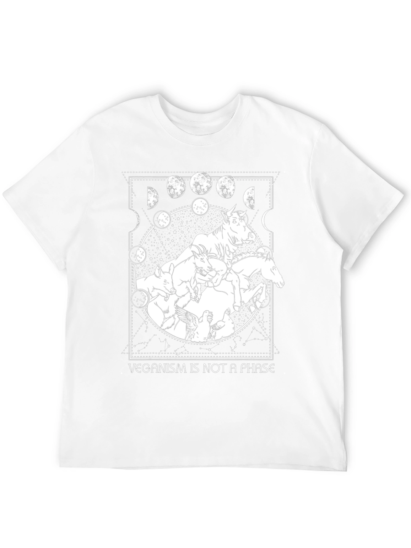 Veganism Is Not A Phase Graphic Tee