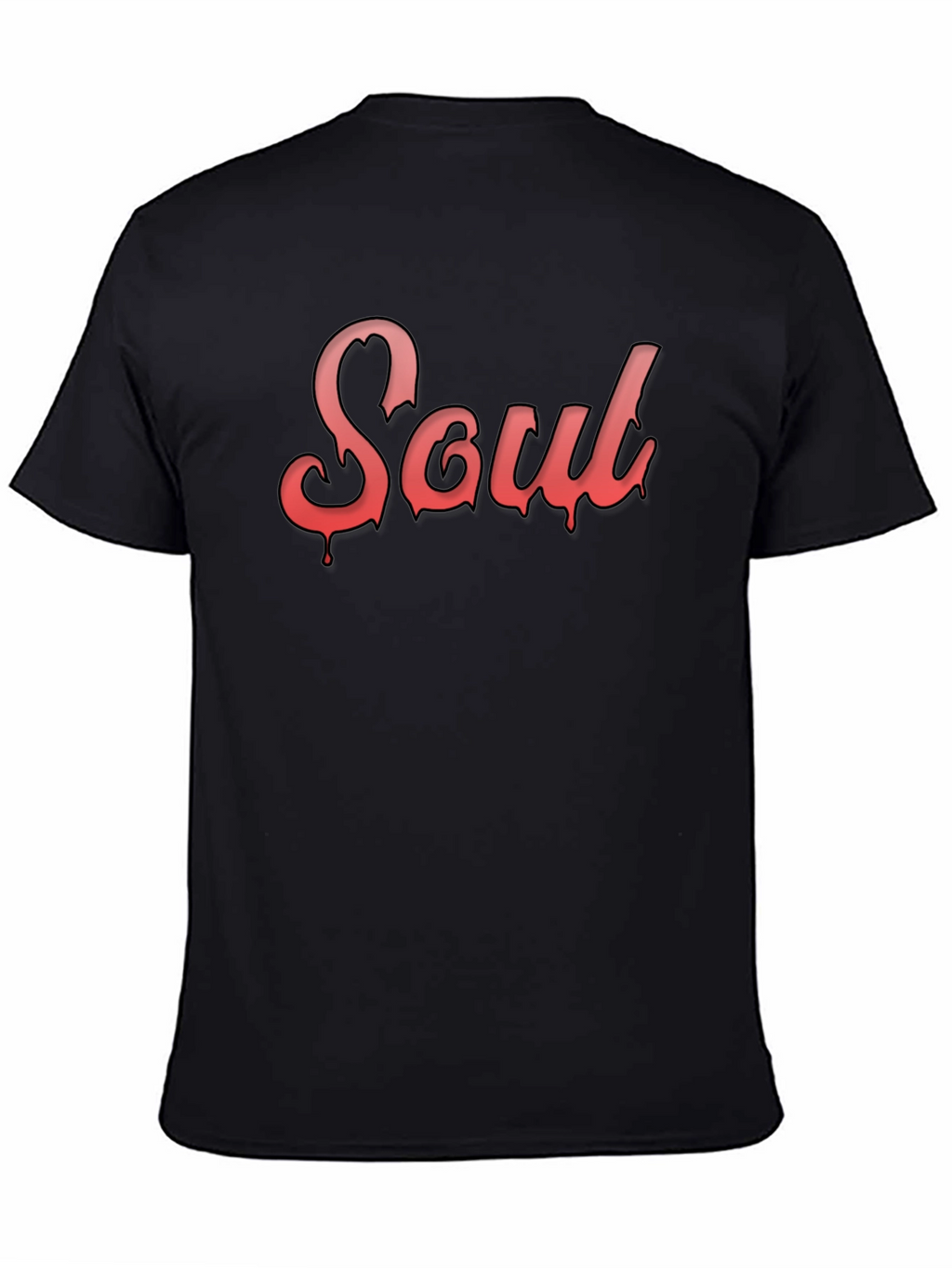 Soul Drip Graphic T-Shirt - Trendy Black Tee