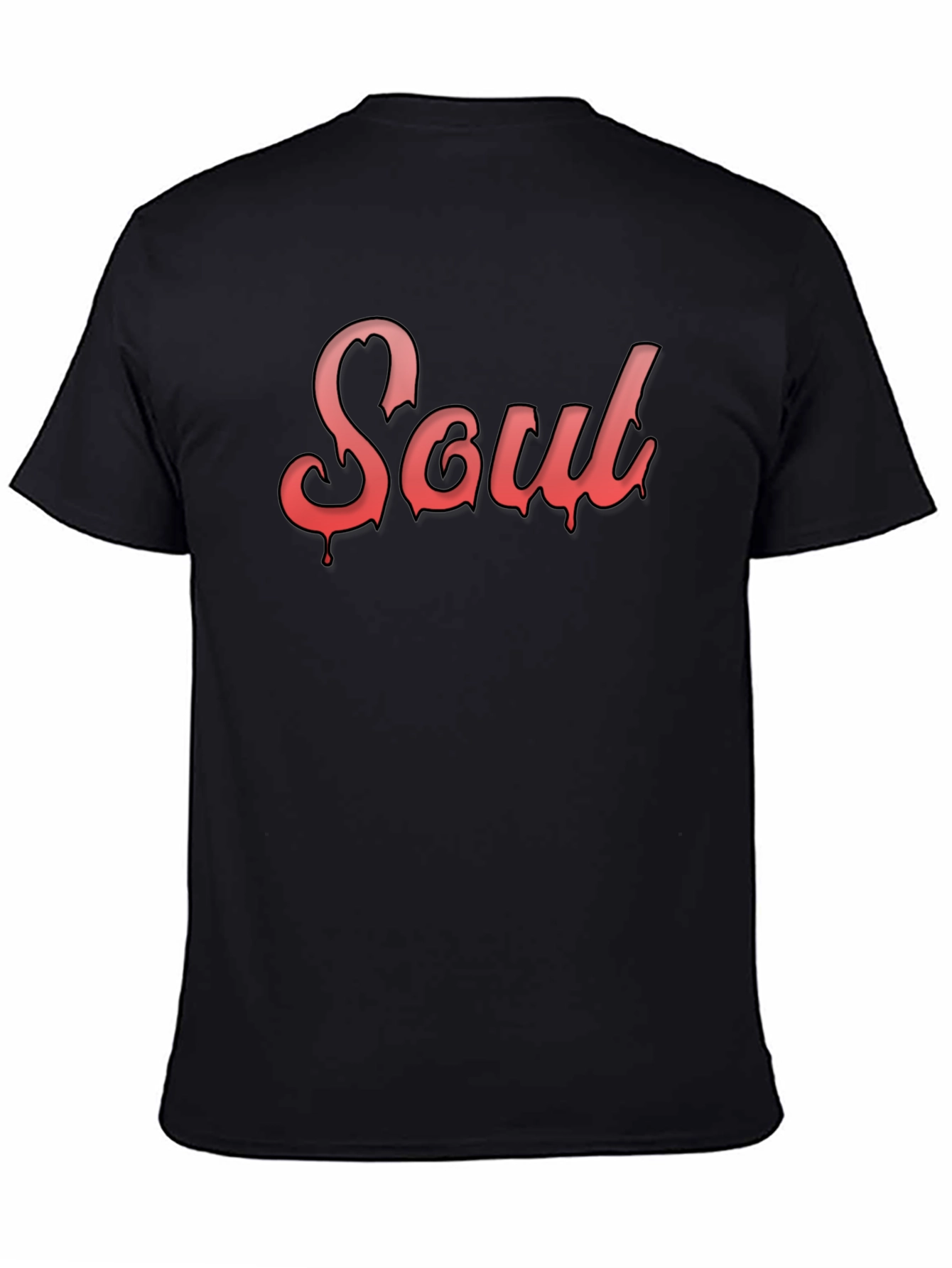 Soul Drip Graphic T-Shirt - Trendy Black Tee