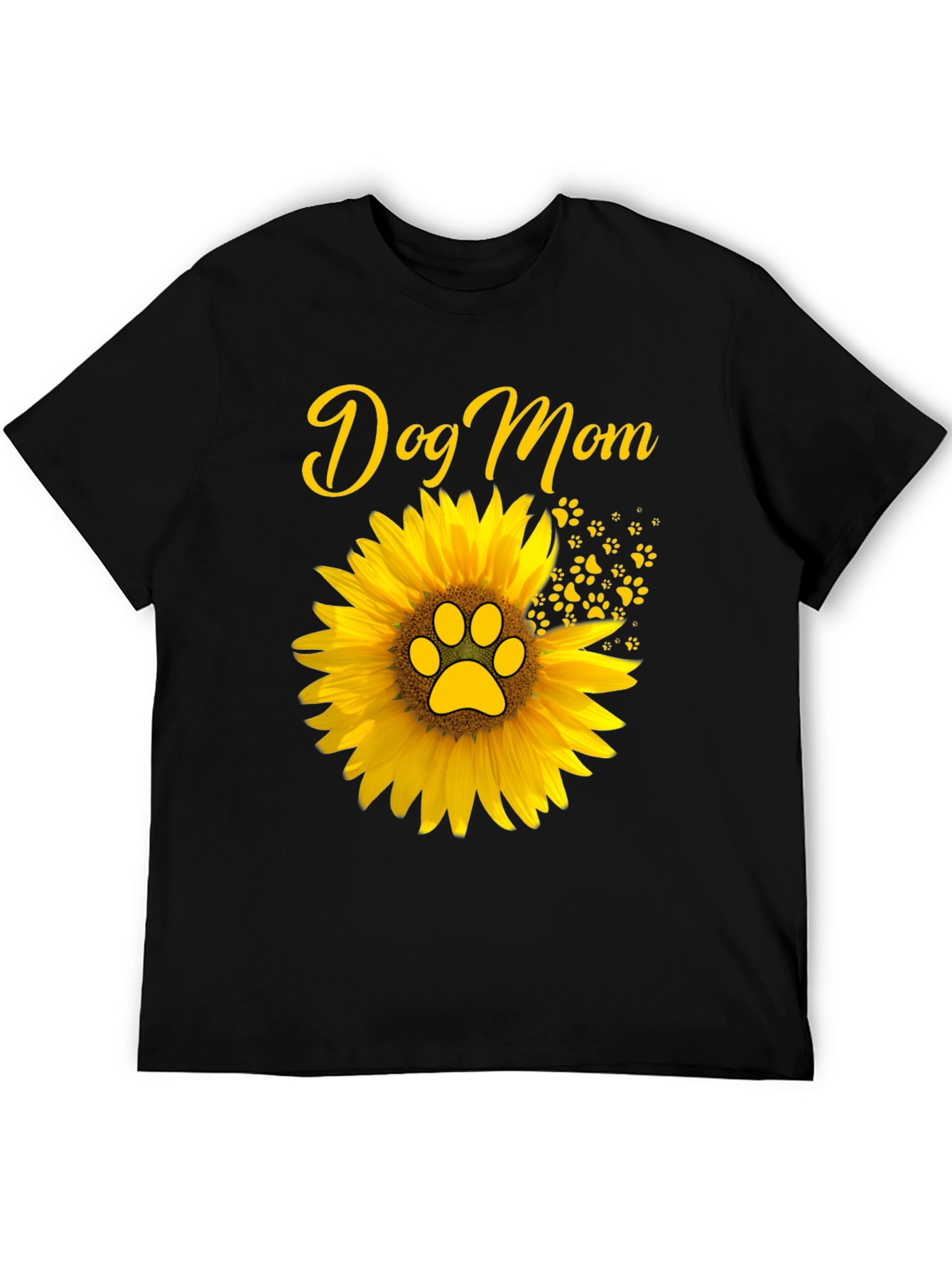 Dog Mom Sunflower T-Shirt
