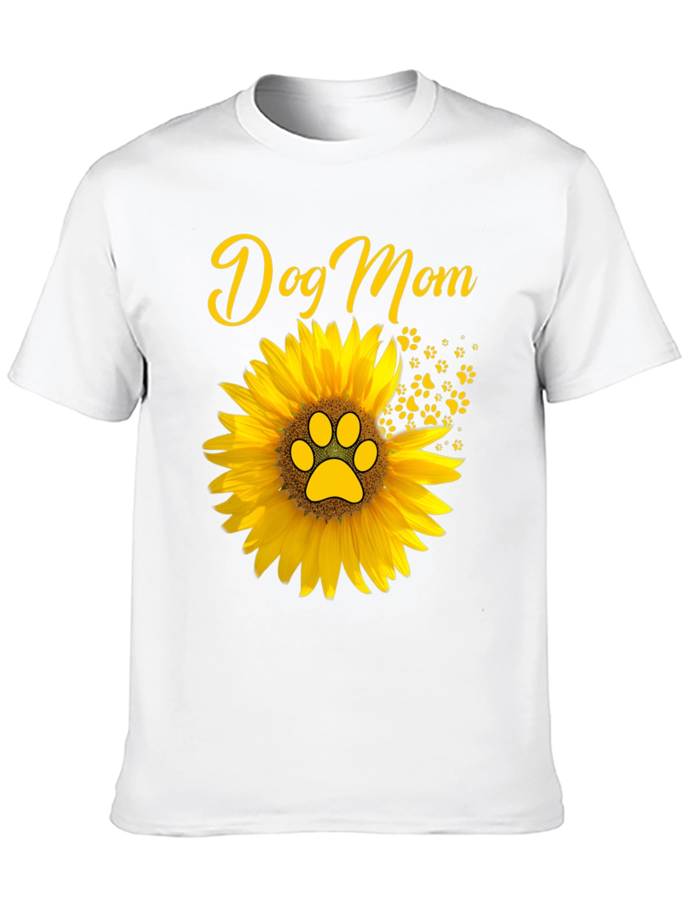 Dog Mom Sunflower T-Shirt
