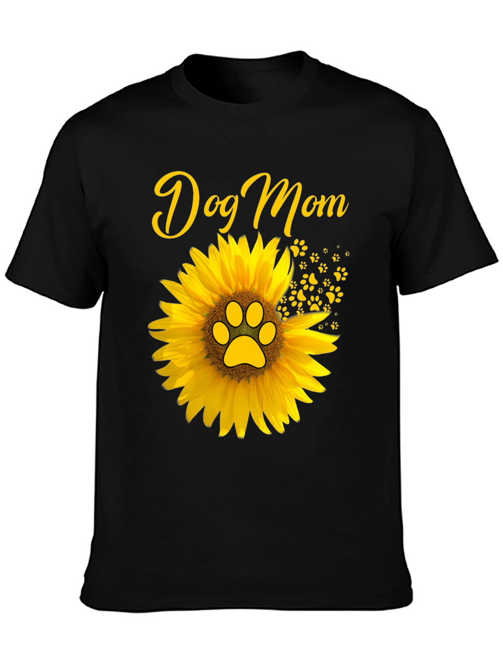Dog Mom Sunflower T-Shirt