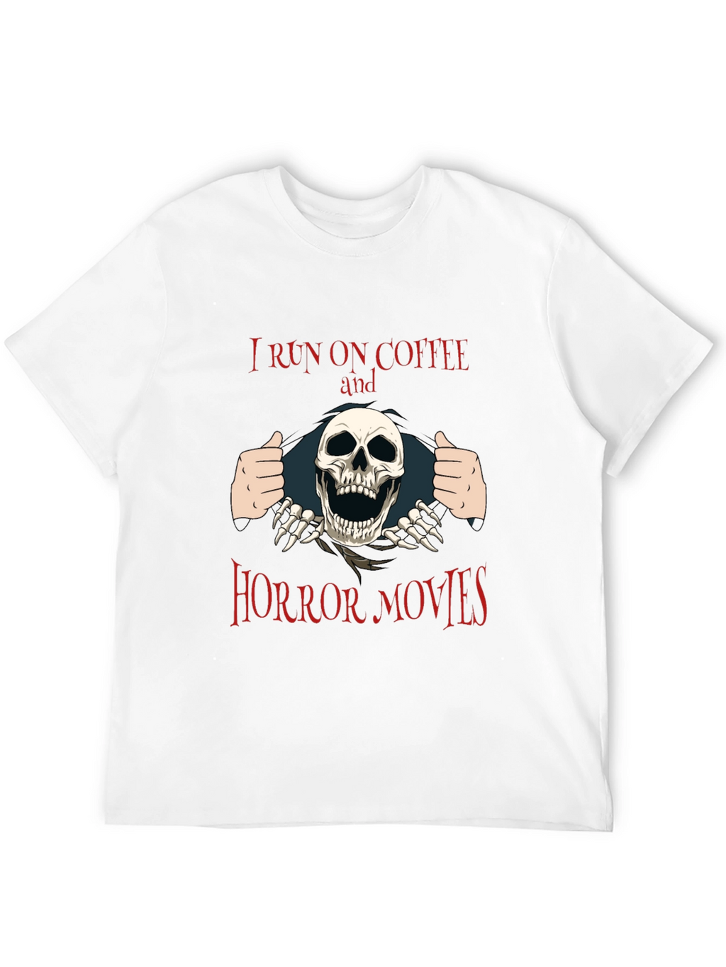 Coffee and Horror Movies T-Shirt