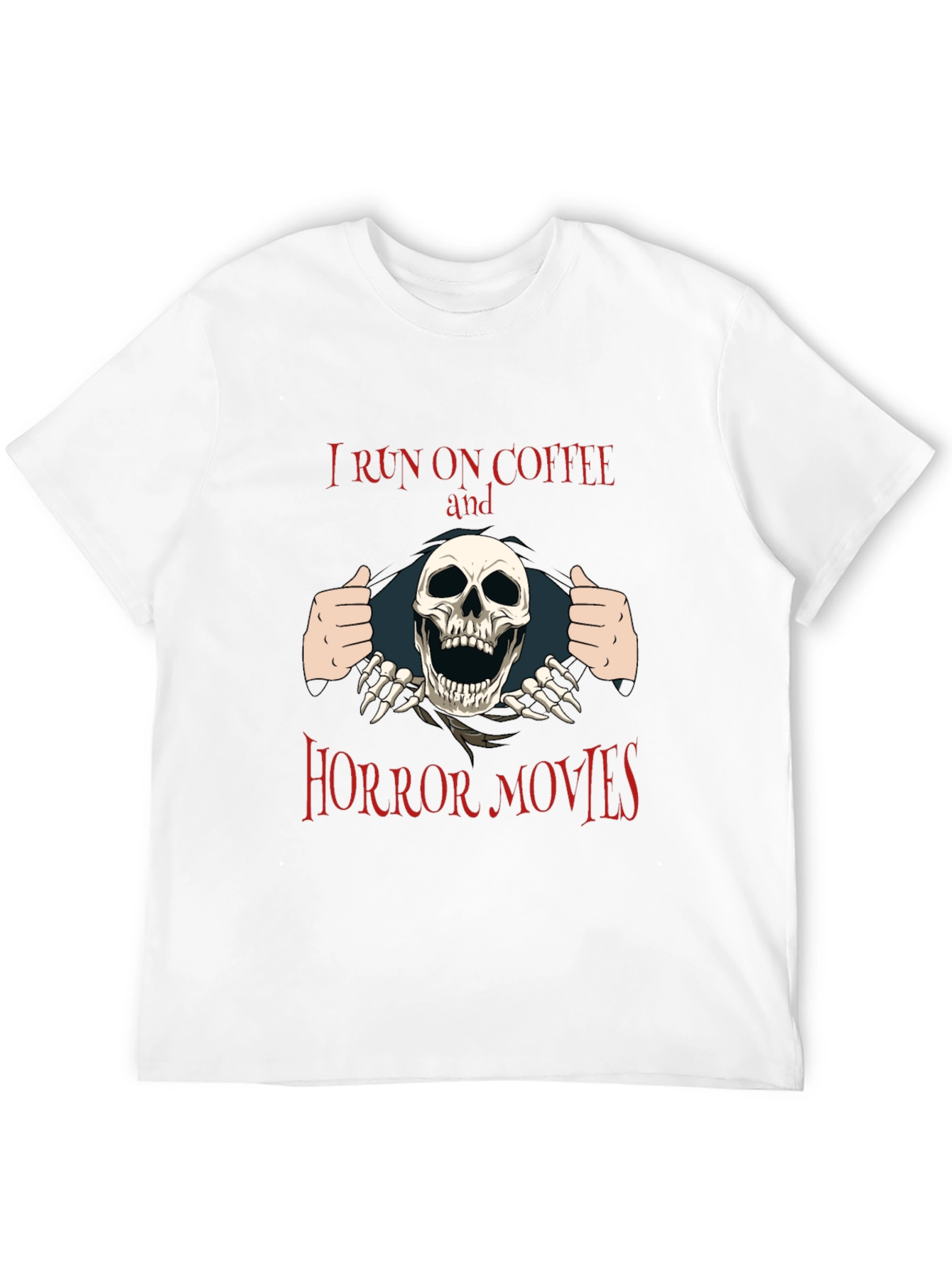Coffee and Horror Movies T-Shirt