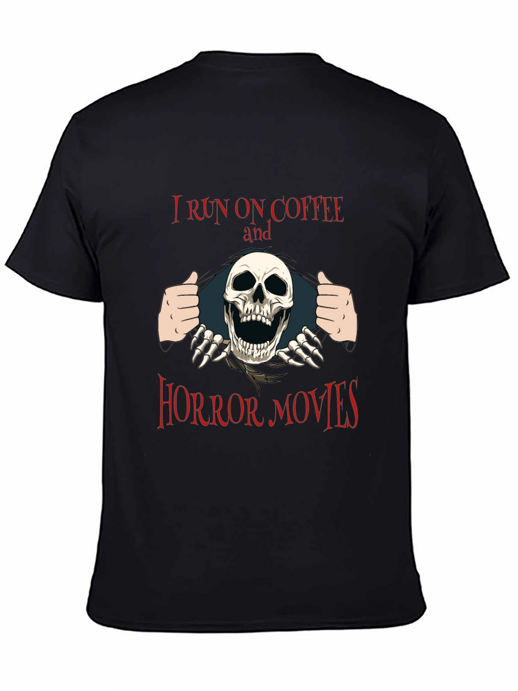 Coffee and Horror Movies T-Shirt