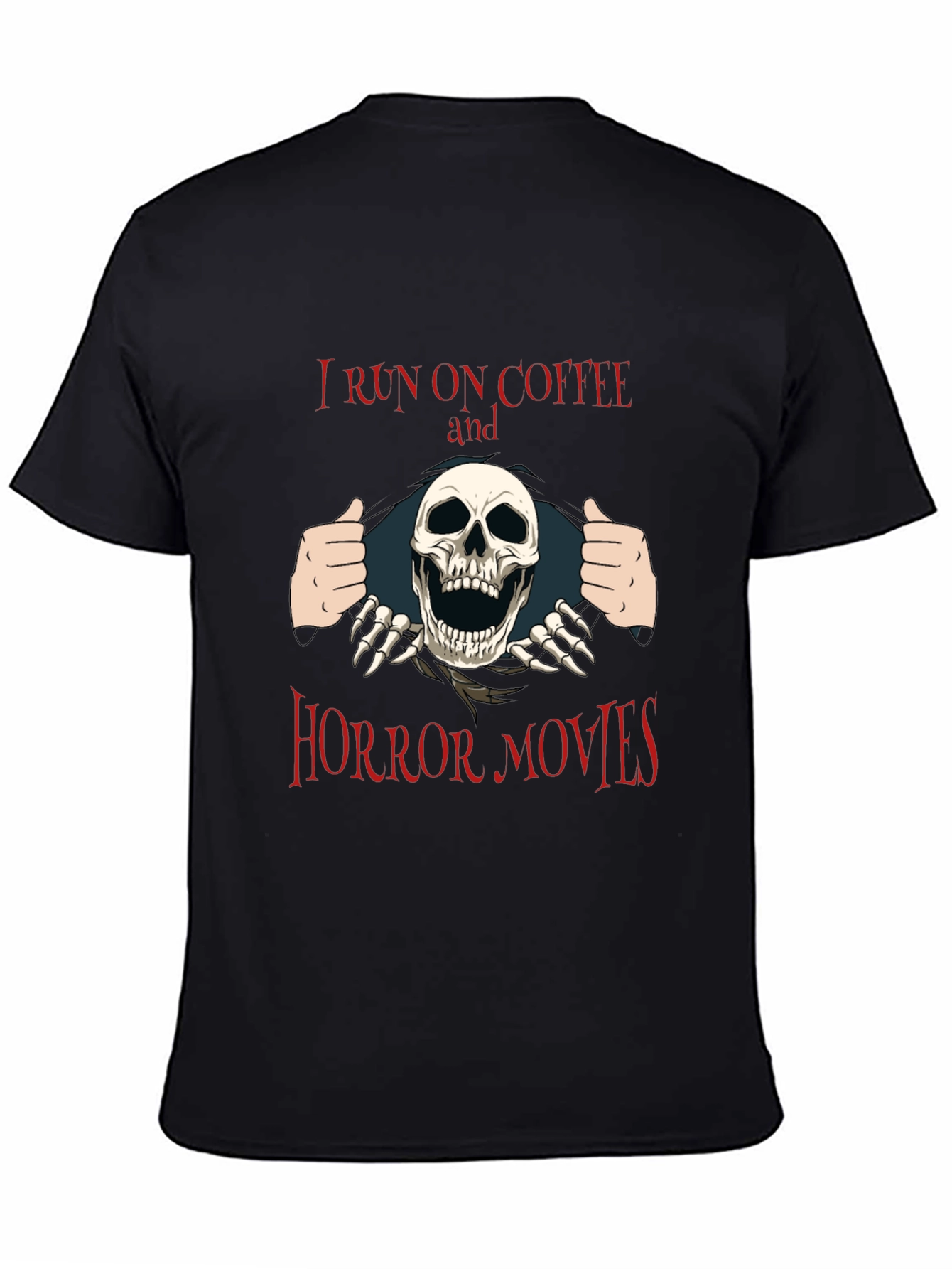 Coffee and Horror Movies T-Shirt
