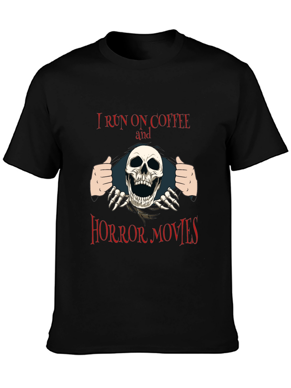 Coffee and Horror Movies T-Shirt