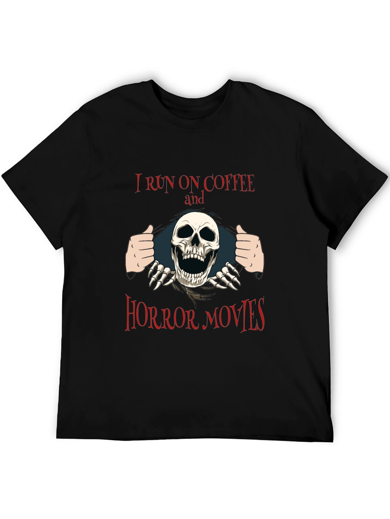 Coffee and Horror Movies T-Shirt