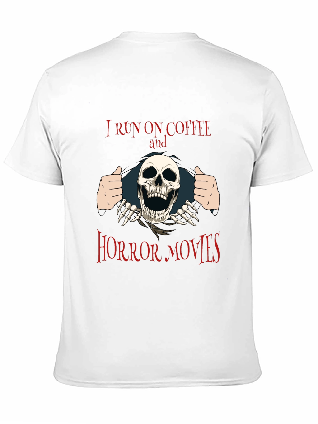 Coffee and Horror Movies T-Shirt