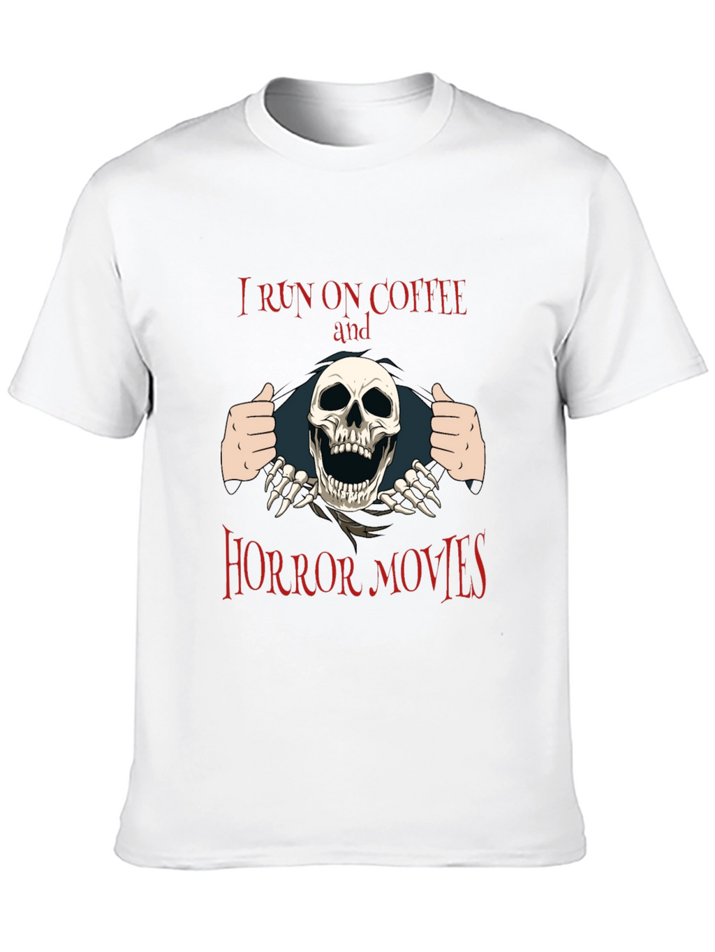 Coffee and Horror Movies T-Shirt