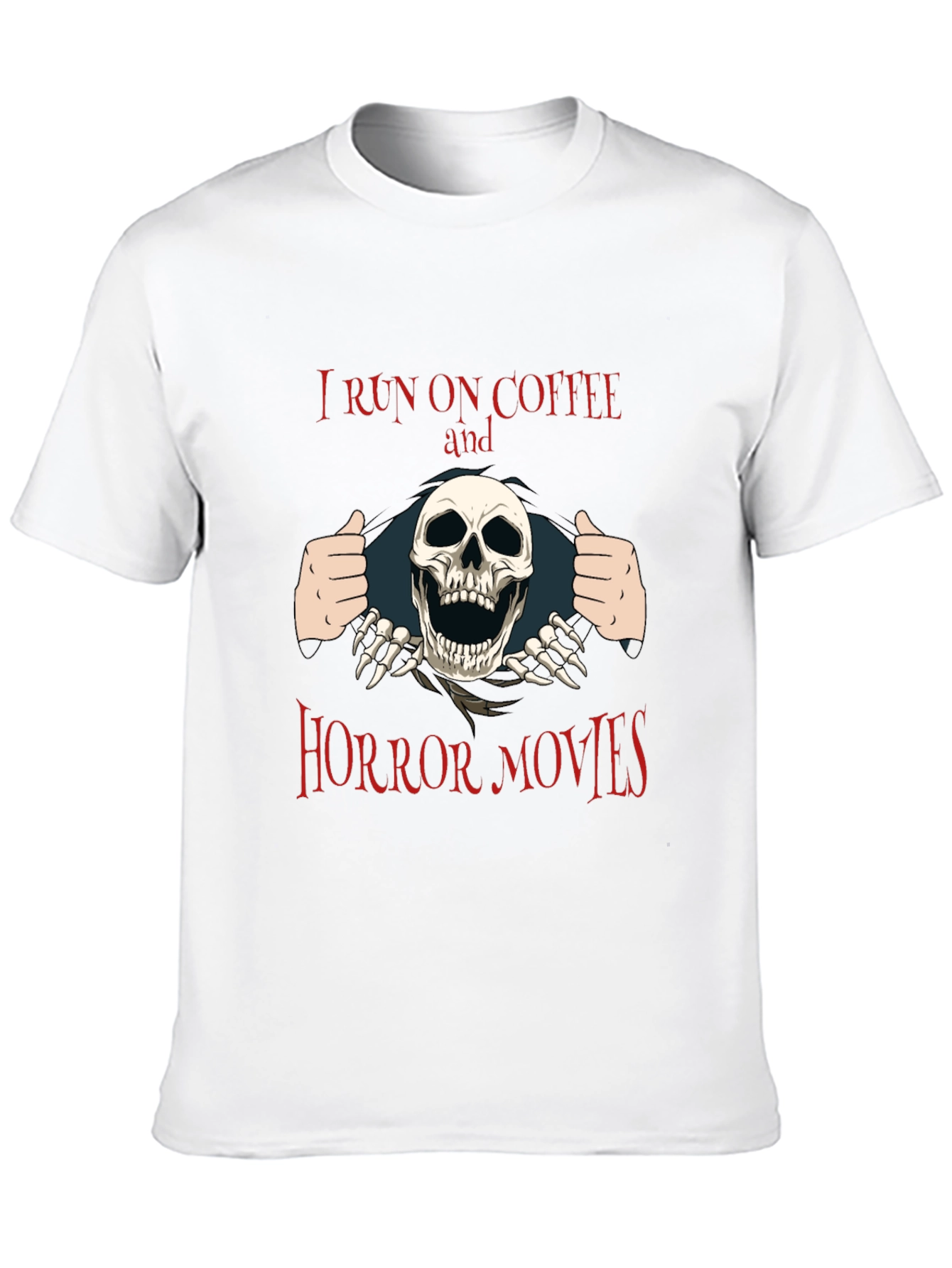 Coffee and Horror Movies T-Shirt