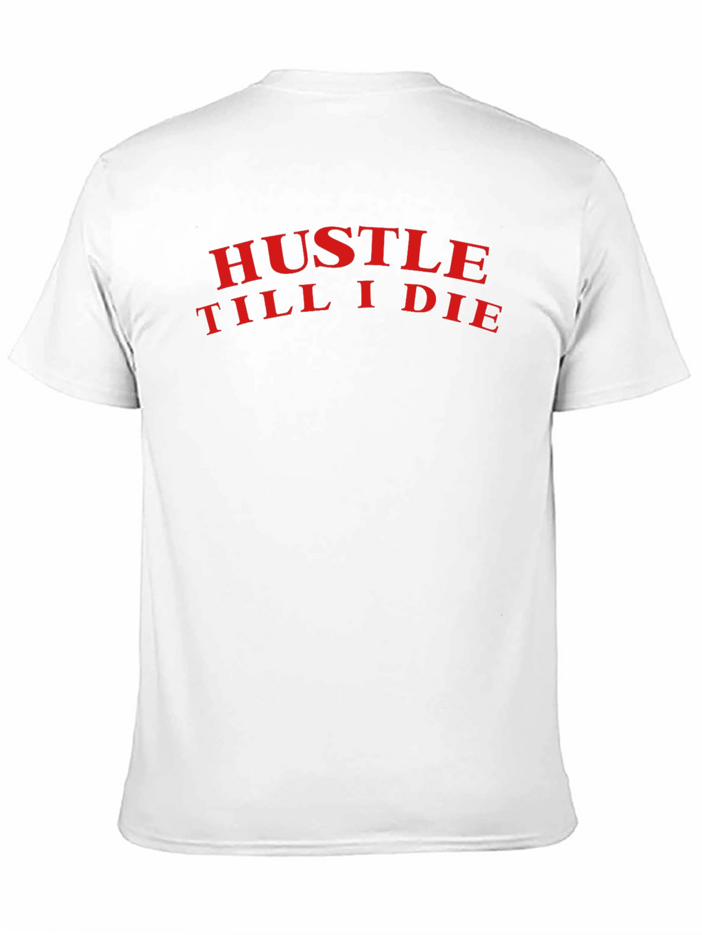 Hustle Till I Die Graphic Tee - Black