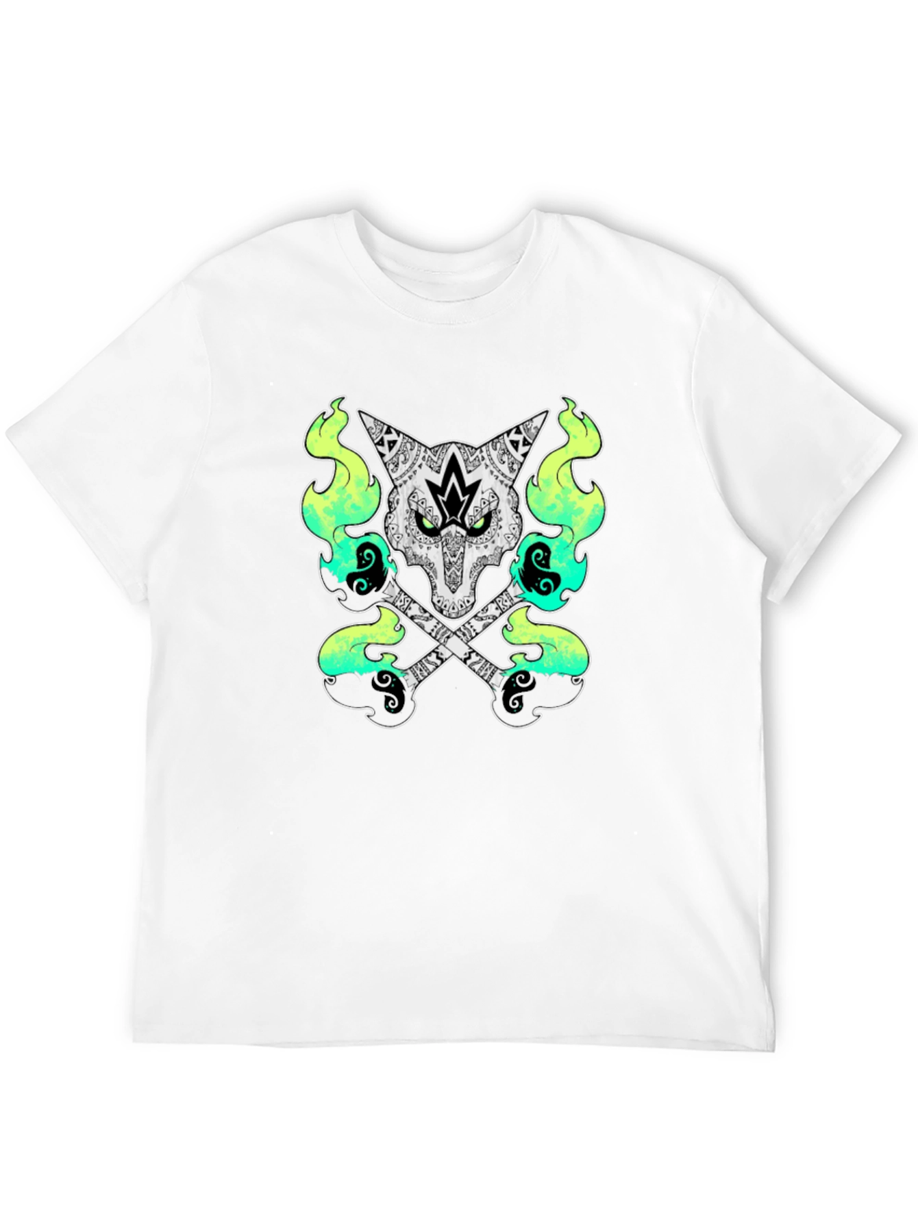 Skull & Guitars Graphic T-Shirt