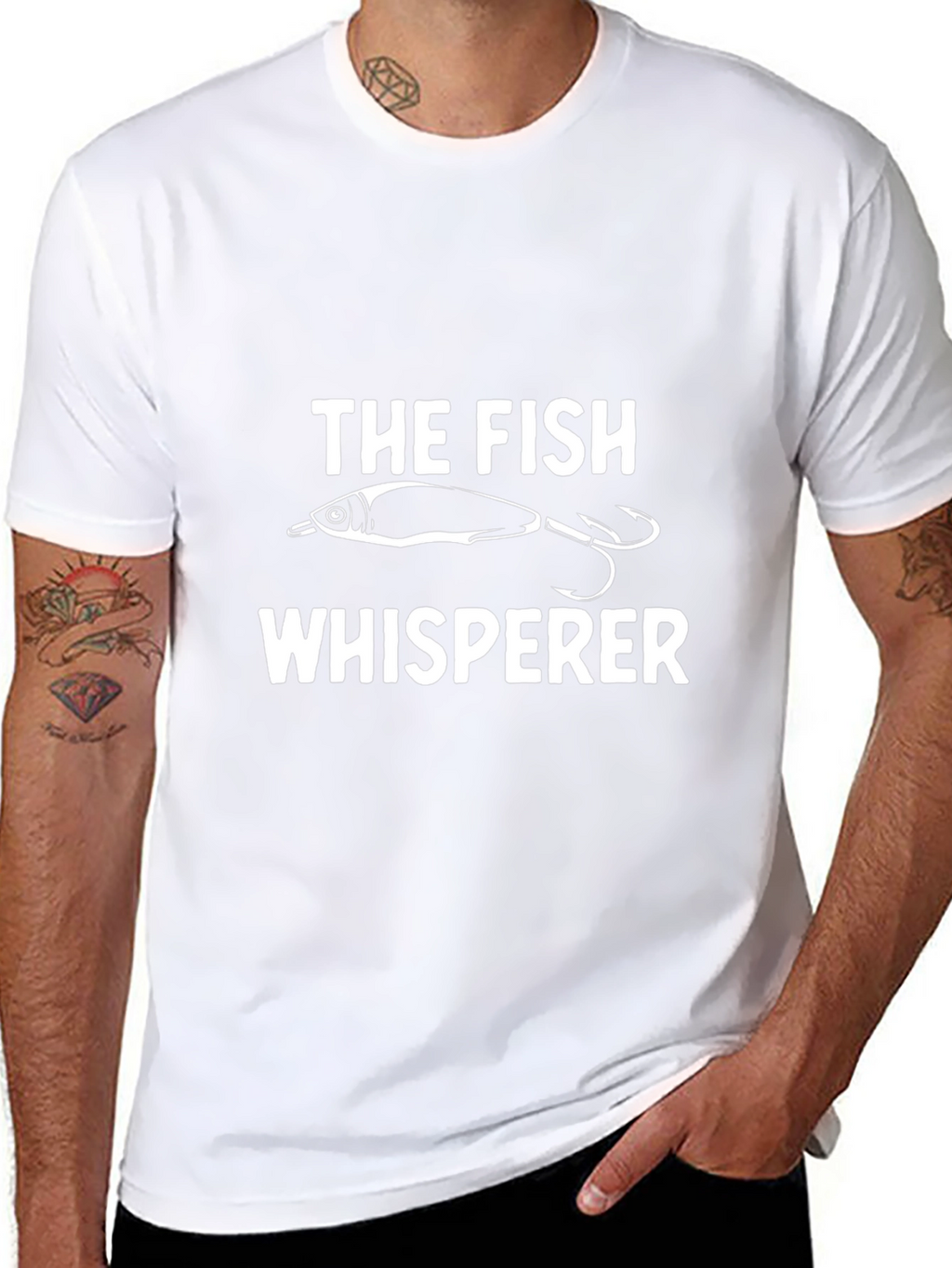 The Fish Whisperer Graphic T-Shirt Fishing Tee