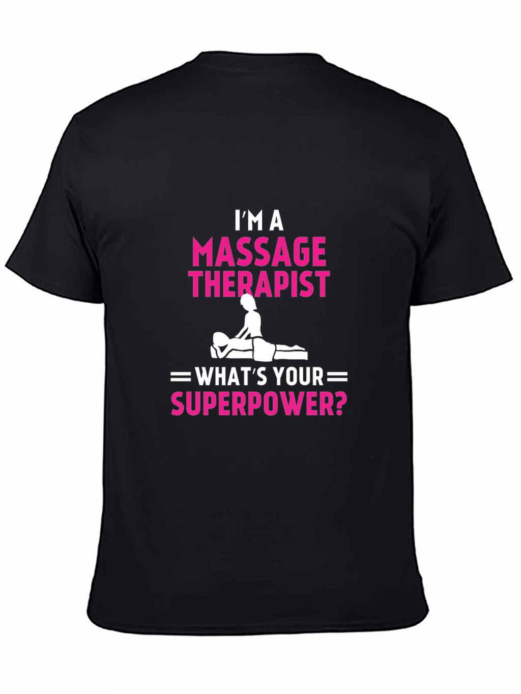 Massage Therapist Superpower Graphic Tee