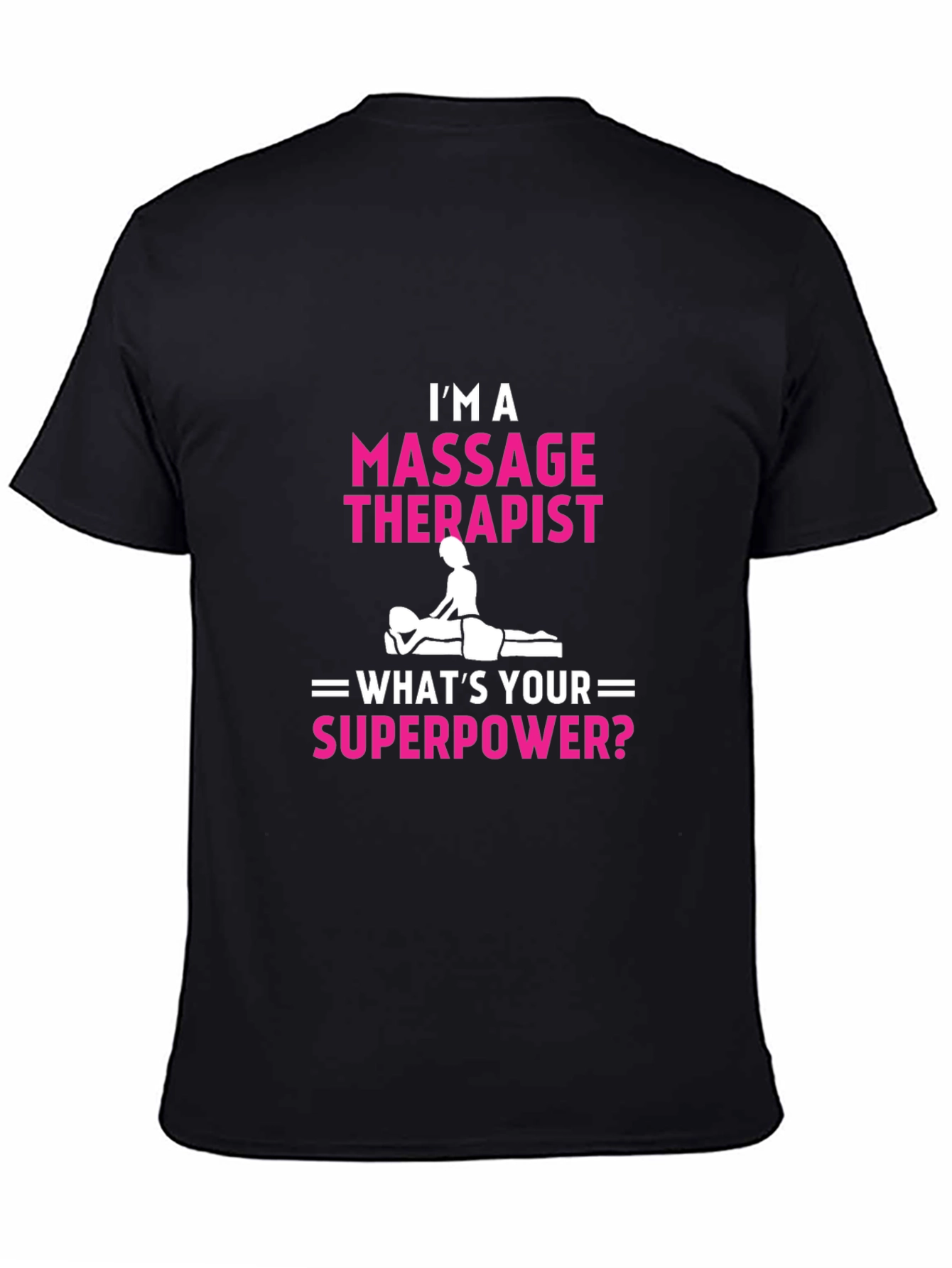 Massage Therapist Superpower Graphic Tee