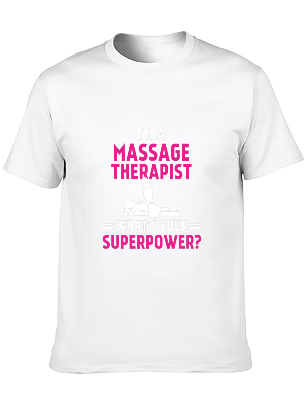 Massage Therapist Superpower Graphic Tee