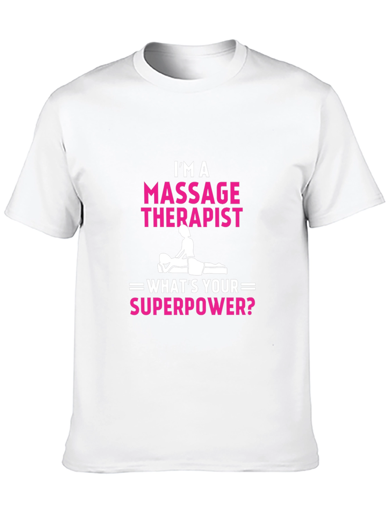 Massage Therapist Superpower Graphic Tee