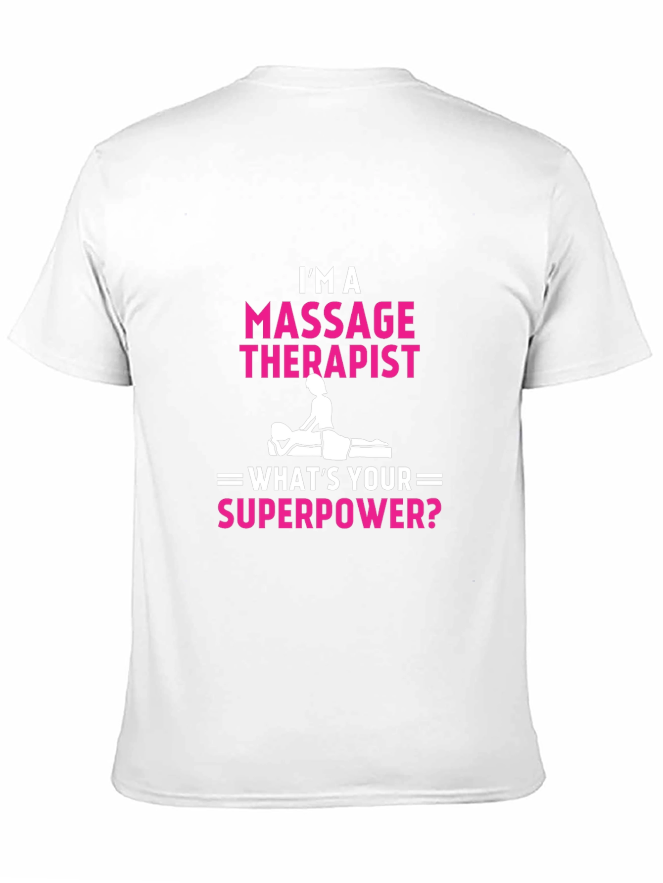 Massage Therapist Superpower Graphic Tee