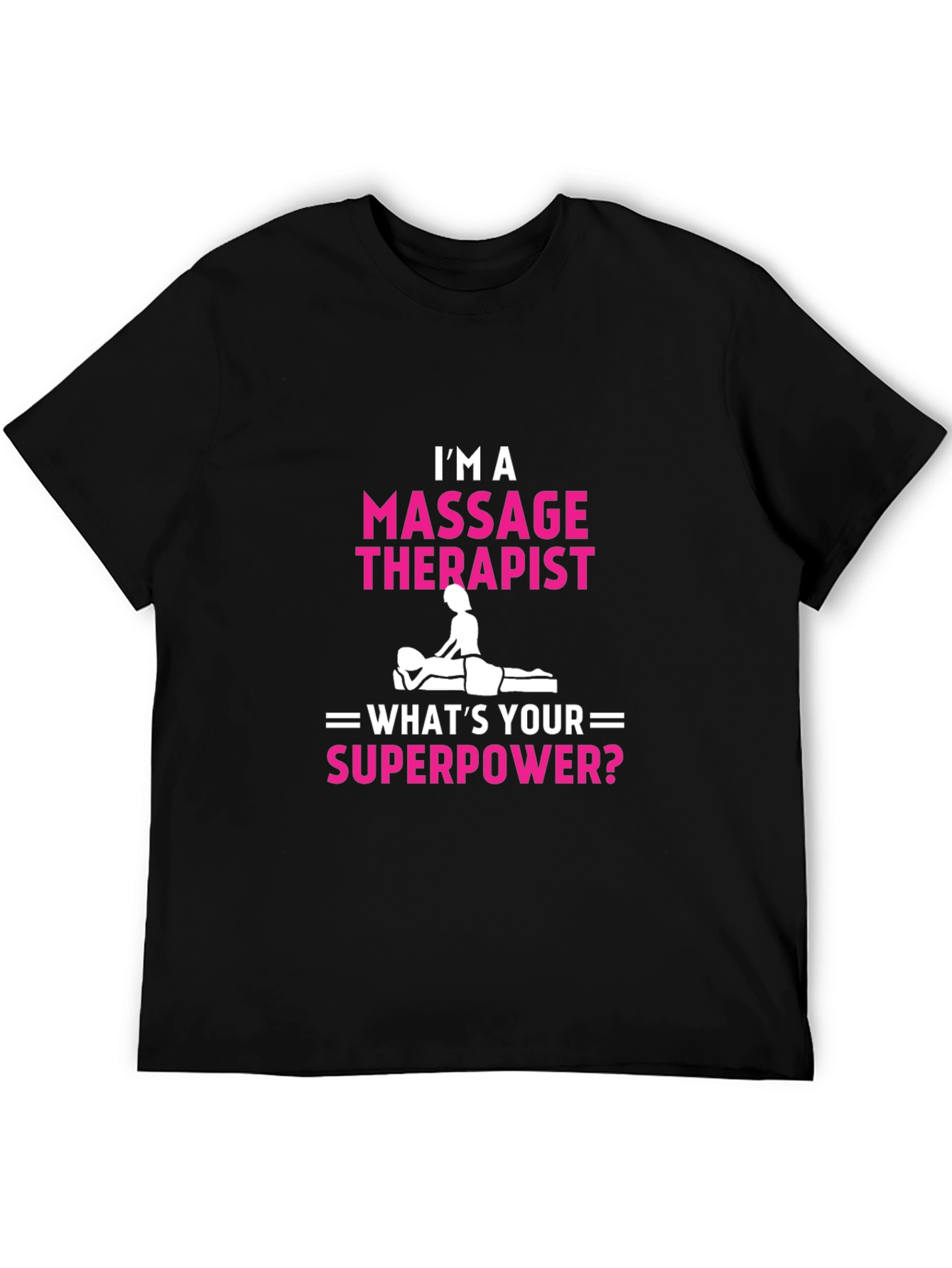 Massage Therapist Superpower Graphic Tee