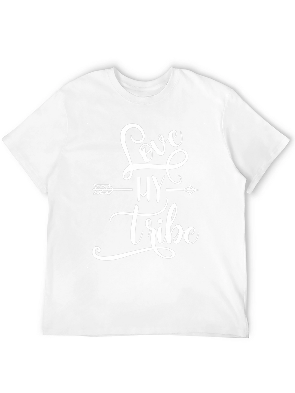 Love My Tribe Graphic T-Shirt - Casual Cotton Tee