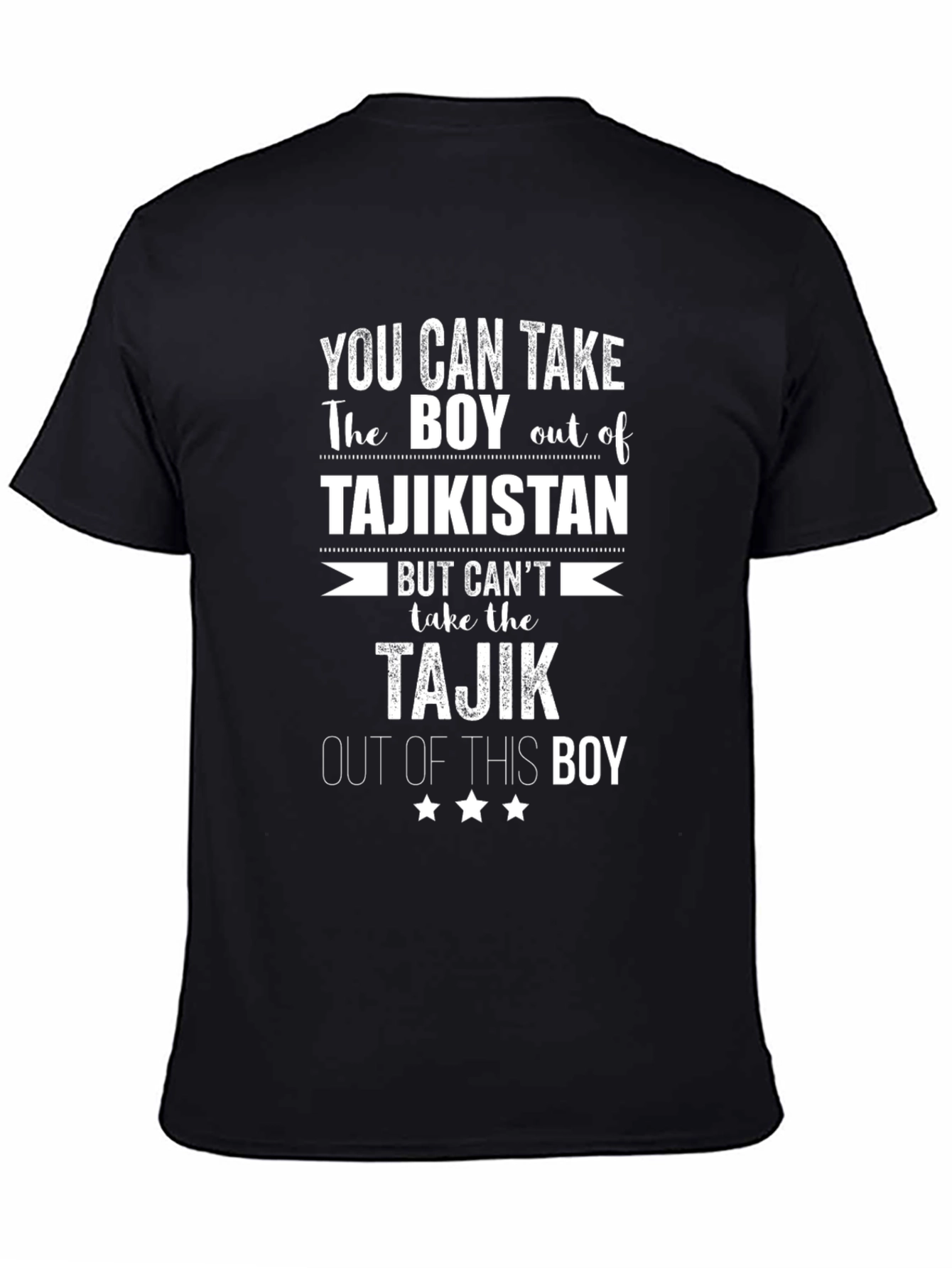 Tajikistan Pride T-Shirt - Take the Boy Out