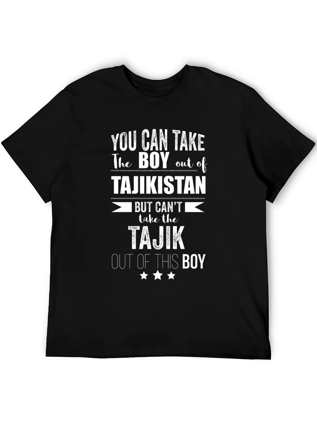 Tajikistan Pride T-Shirt - Take the Boy Out