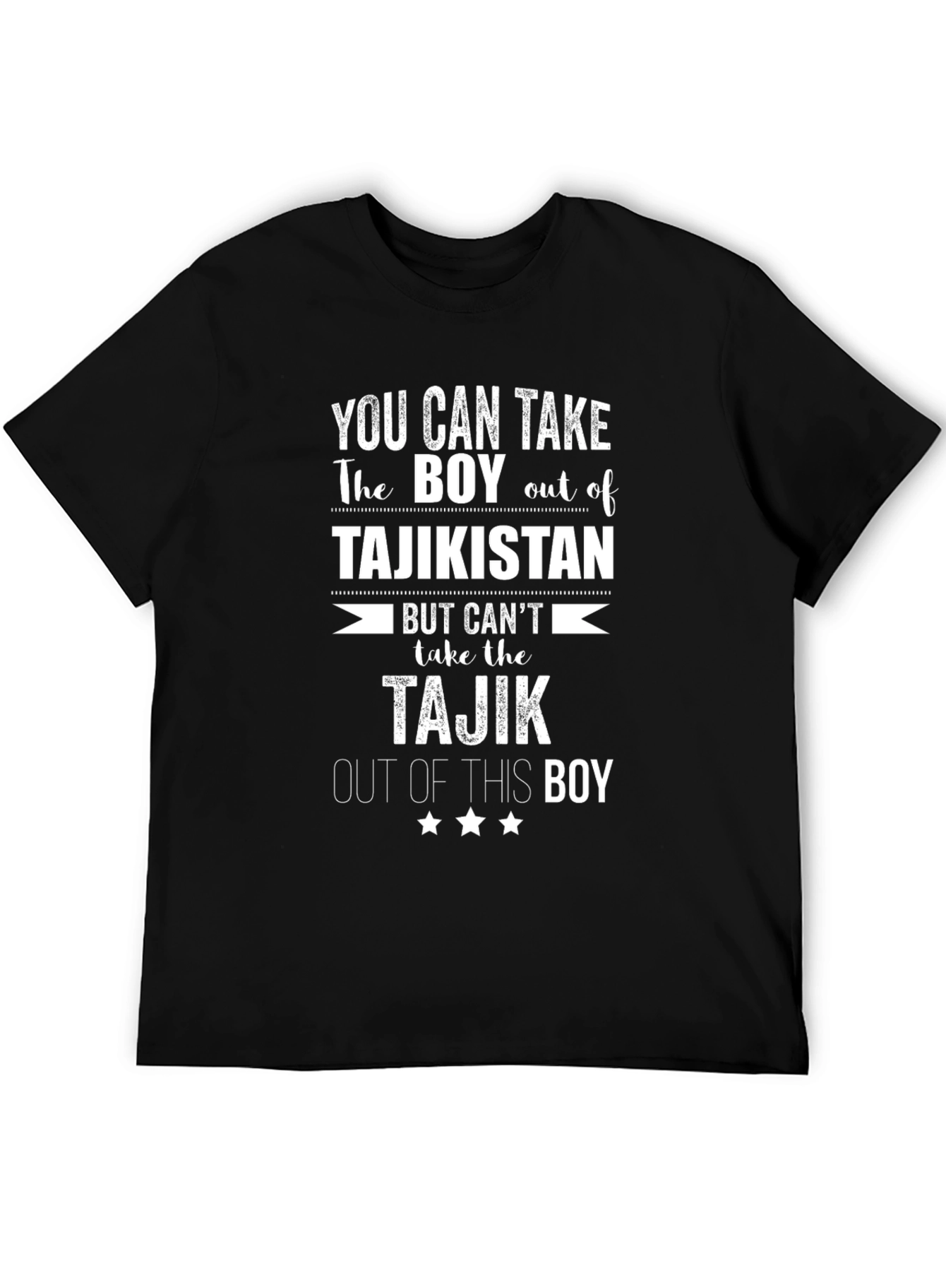 Tajikistan Pride T-Shirt - Take the Boy Out