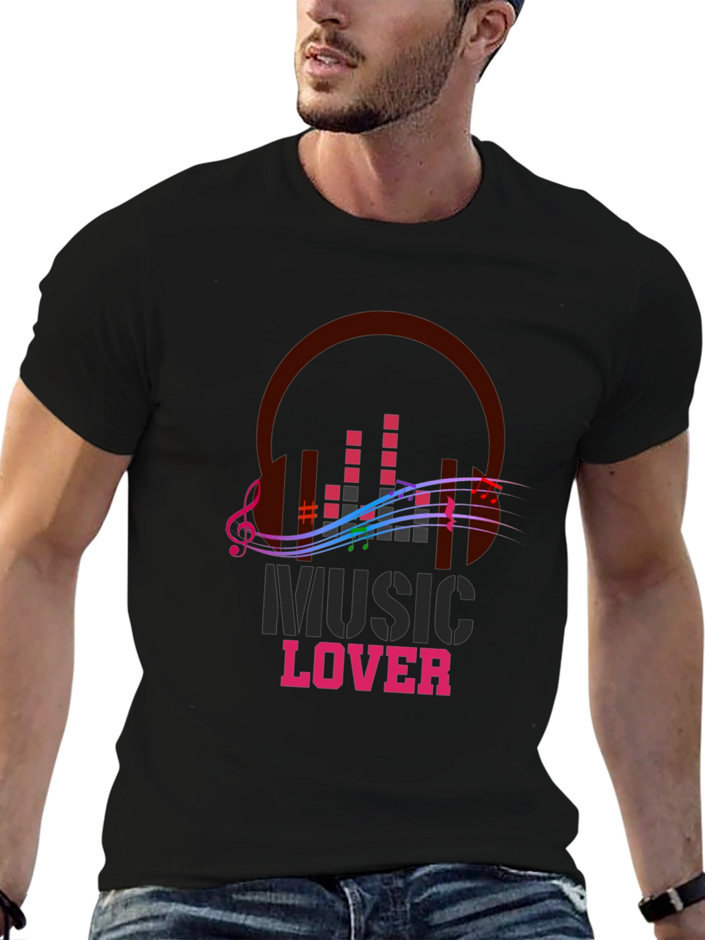 Music Lover Graphic T-Shirt