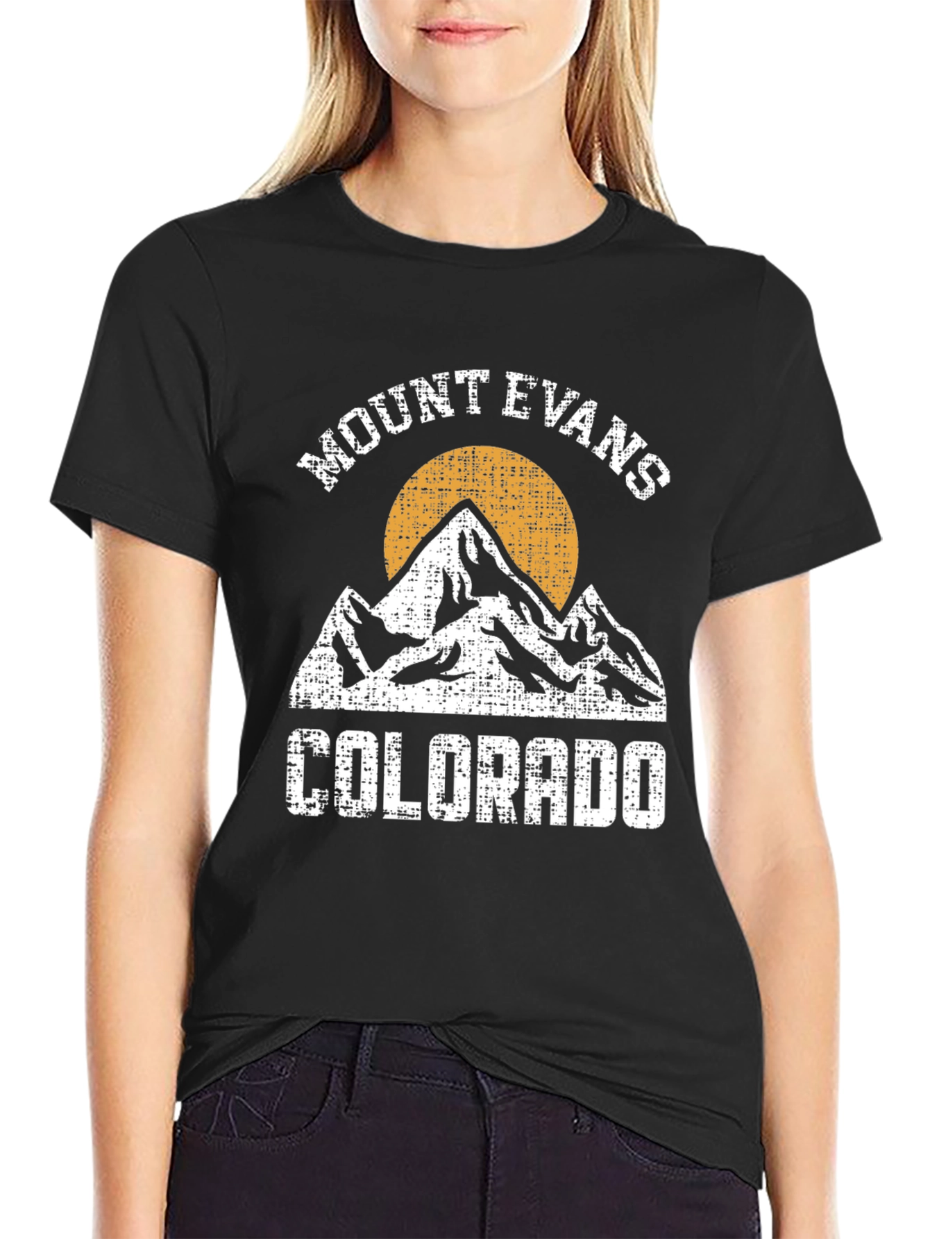 Mount Evans Colorado Graphic T-Shirt