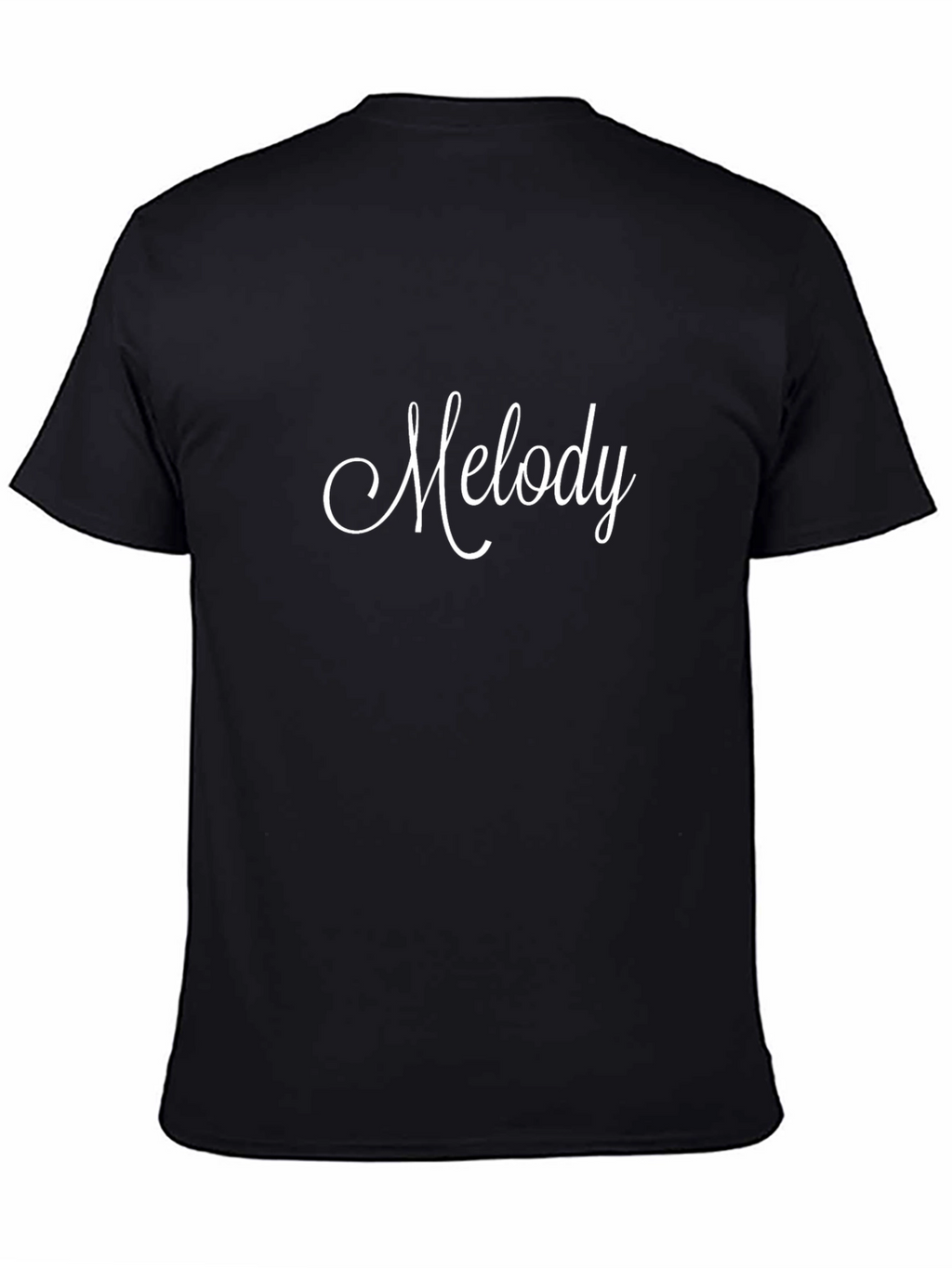 Melody Script Tee - Elegant & Comfortable