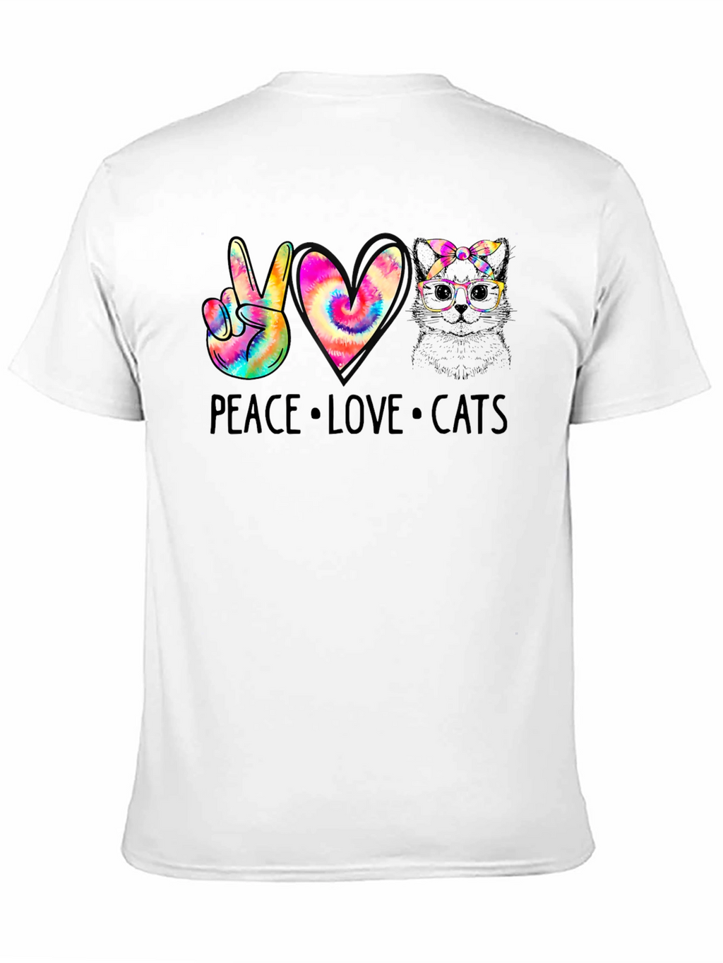 Peace Love Cats T-Shirt