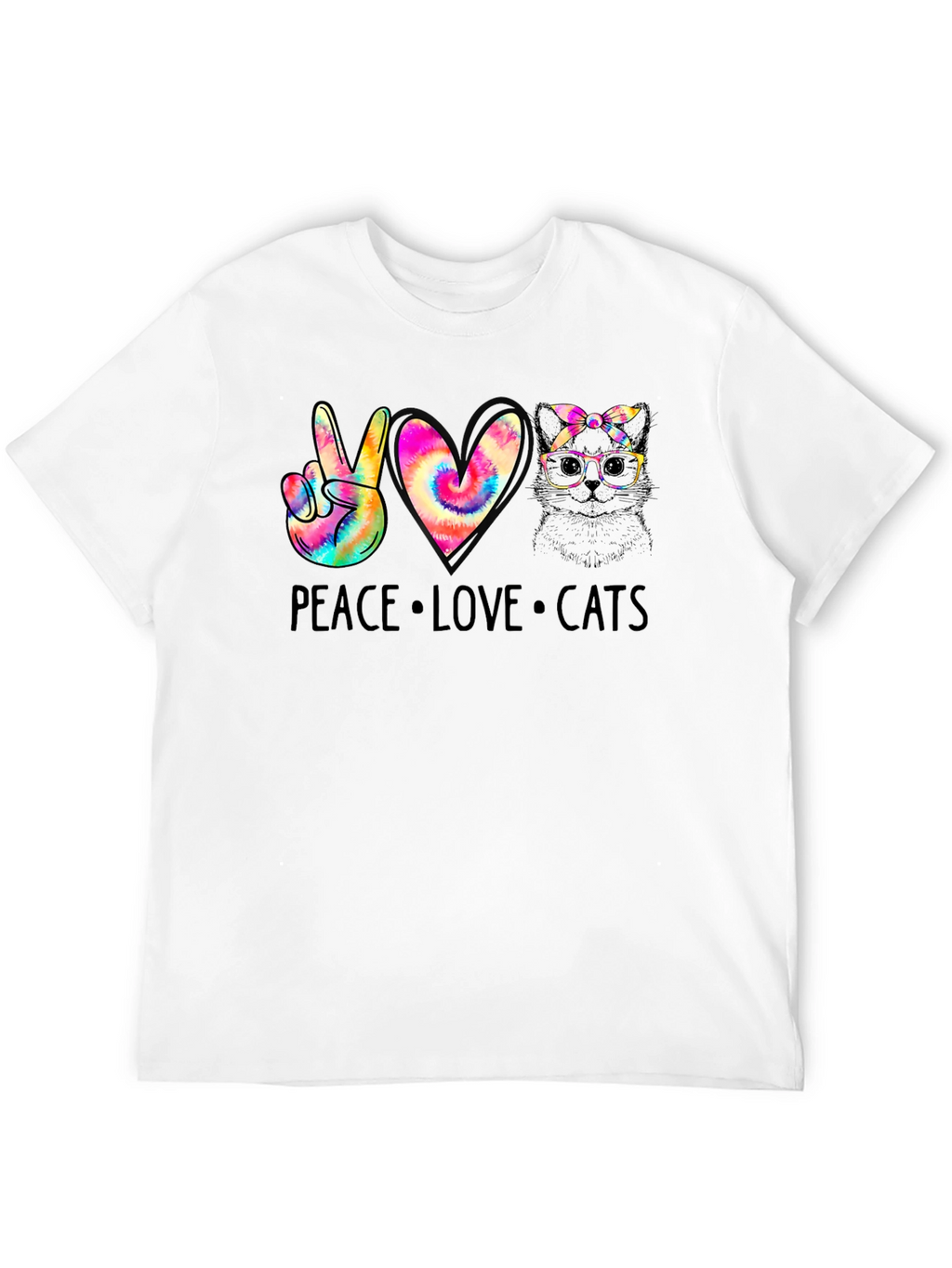 Peace Love Cats T-Shirt