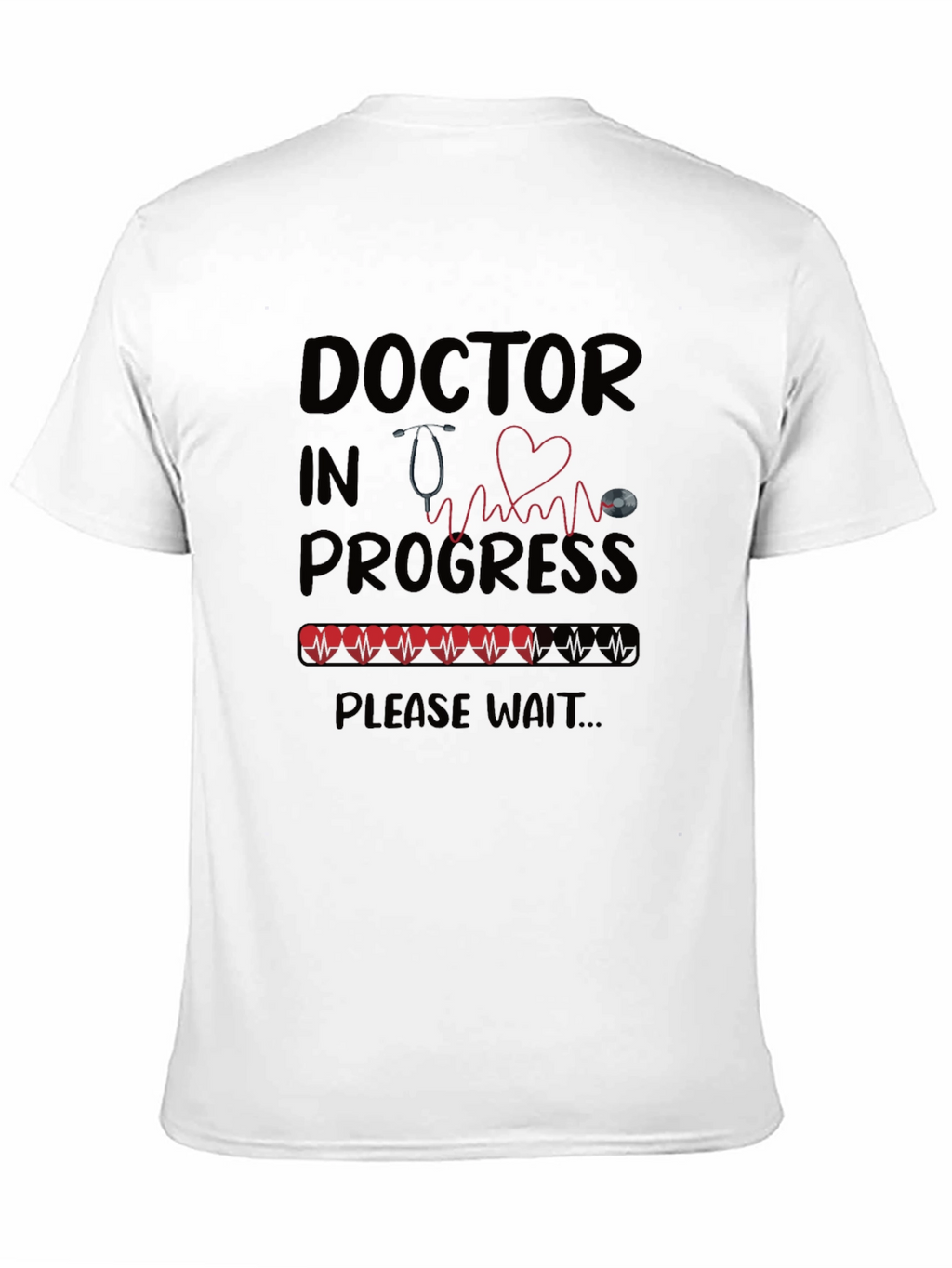 Doctor in Progress Black T-Shirt