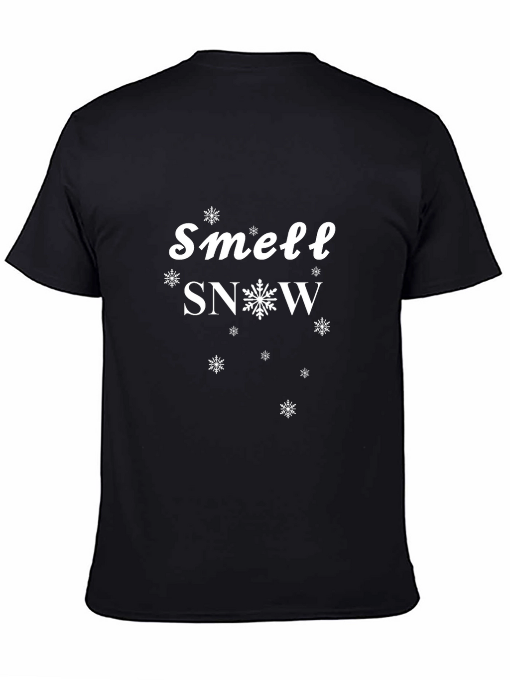 Smell Snow Graphic T-Shirt - Holiday Season Apparel