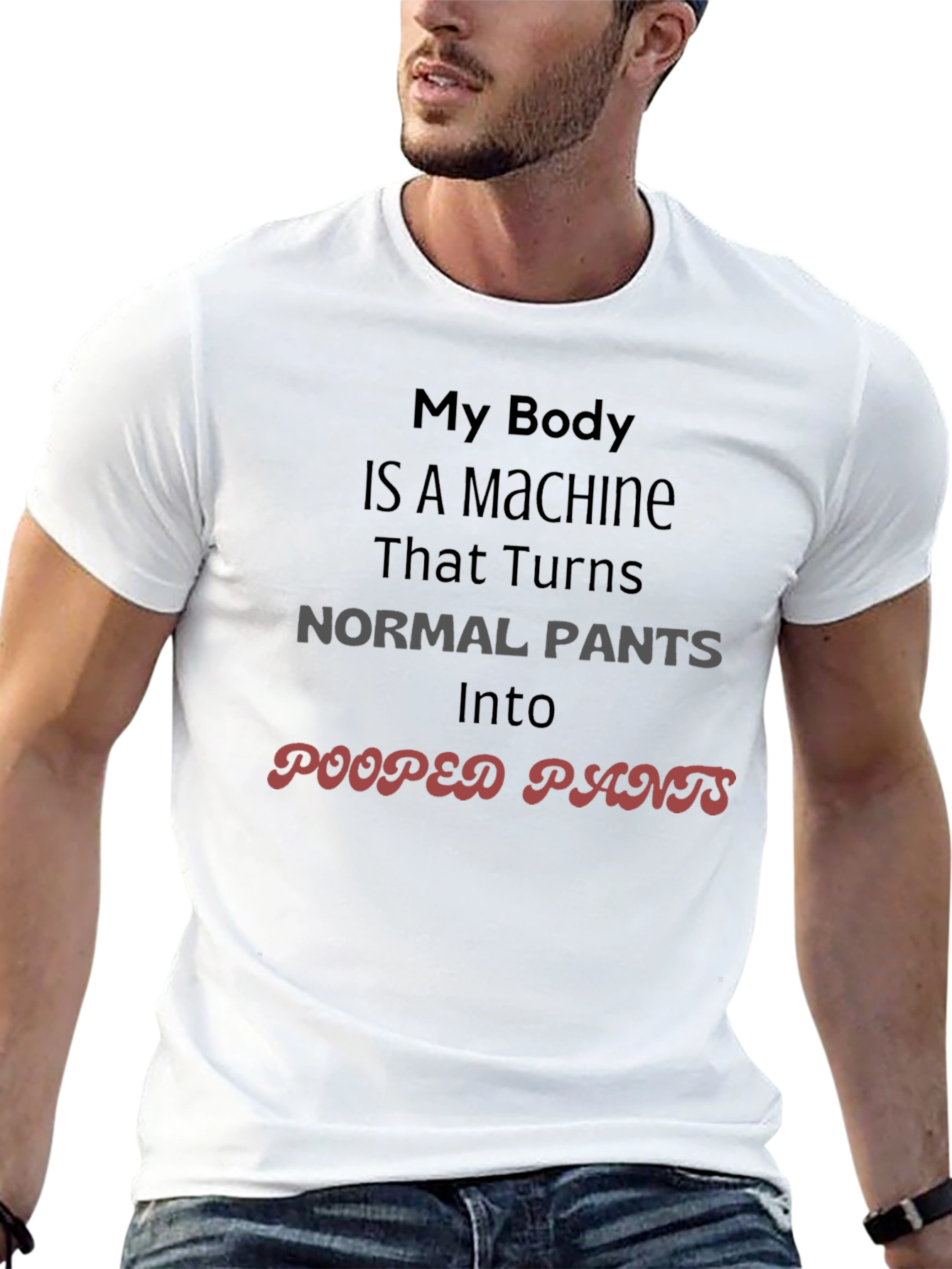 My Body is a Machine Novelty T-Shirt