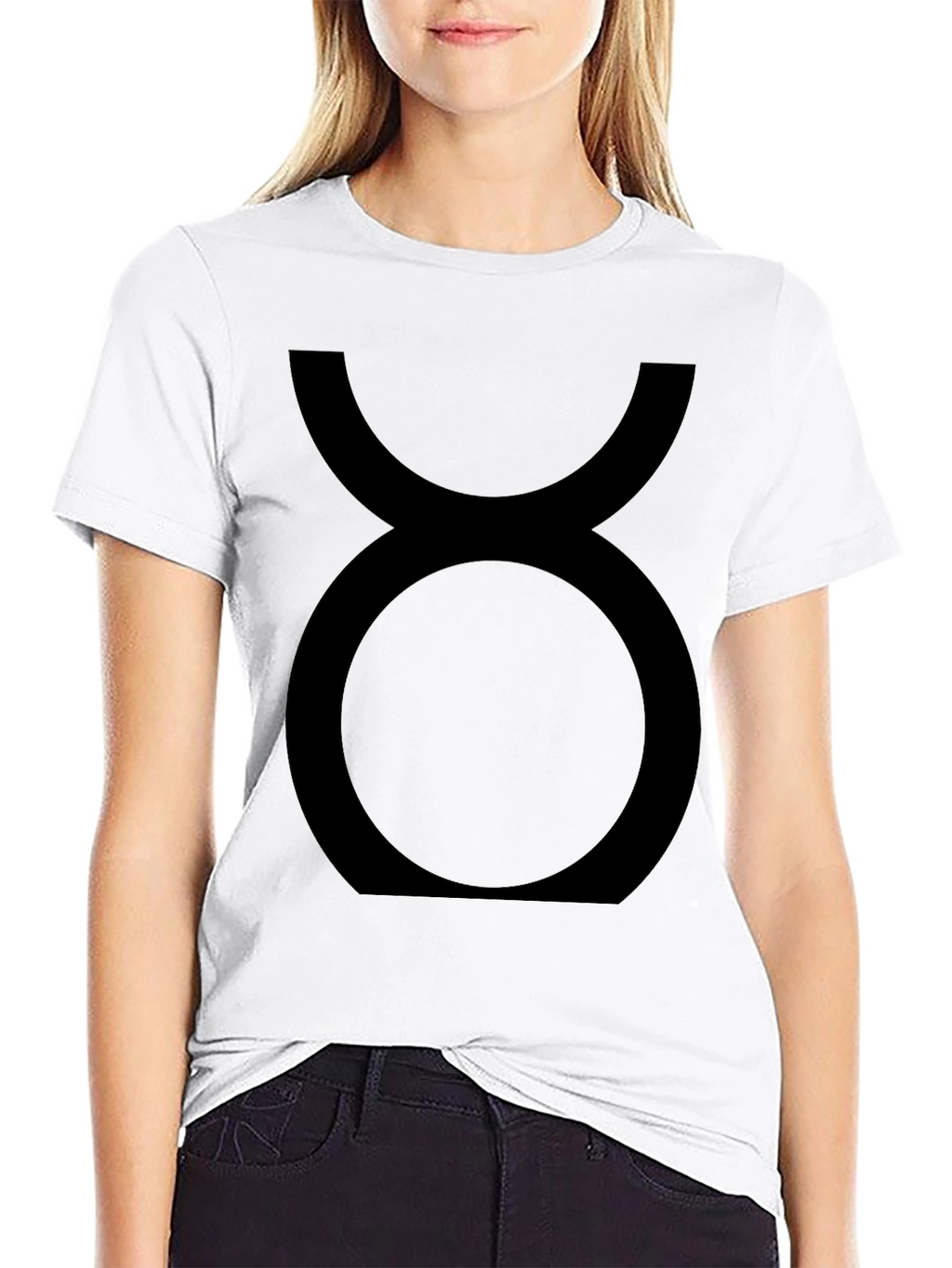 Taurus Zodiac Sign Black Graphic Tee