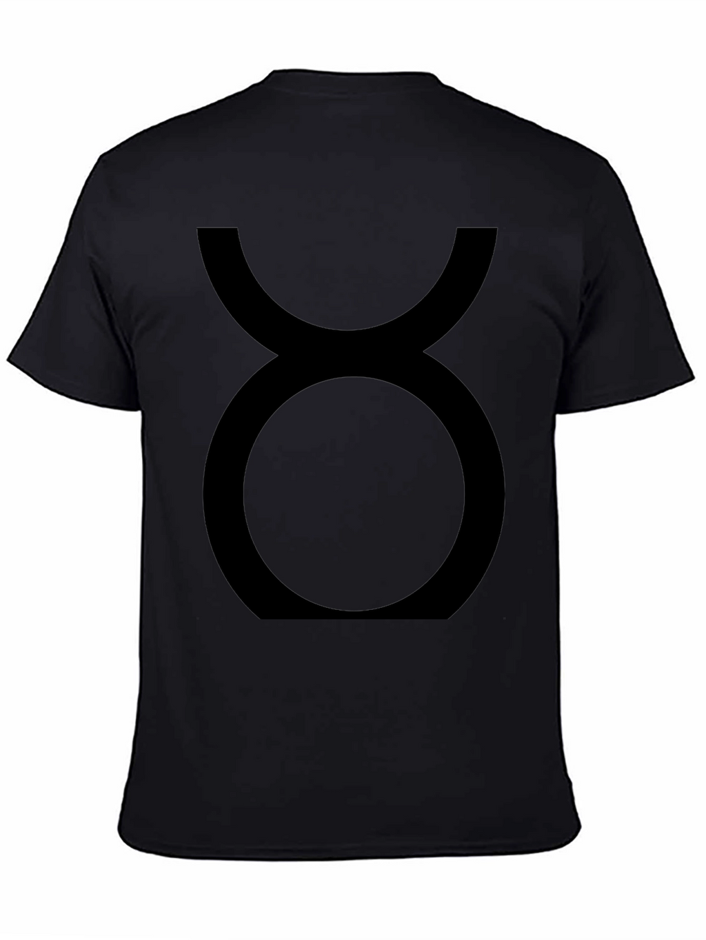 Taurus Zodiac Sign Black Graphic Tee