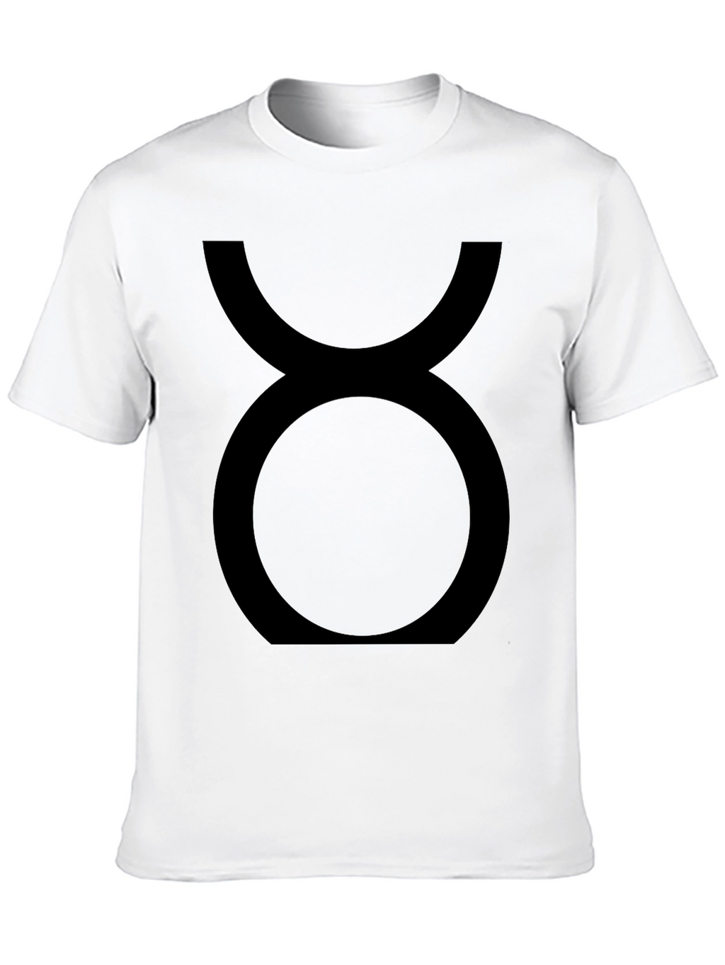 Taurus Zodiac Sign Black Graphic Tee