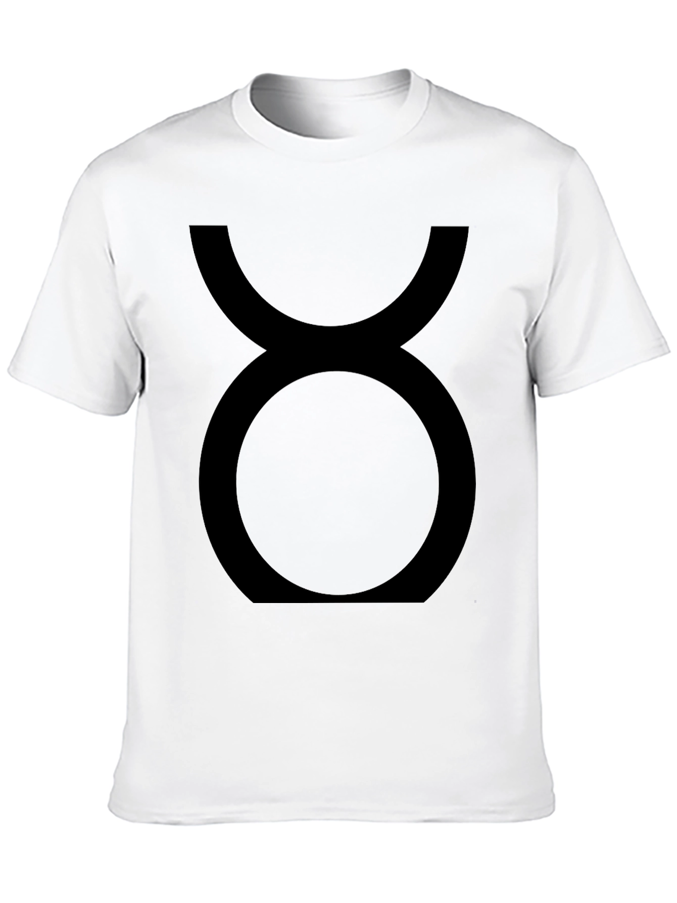 Taurus Zodiac Sign Black Graphic Tee