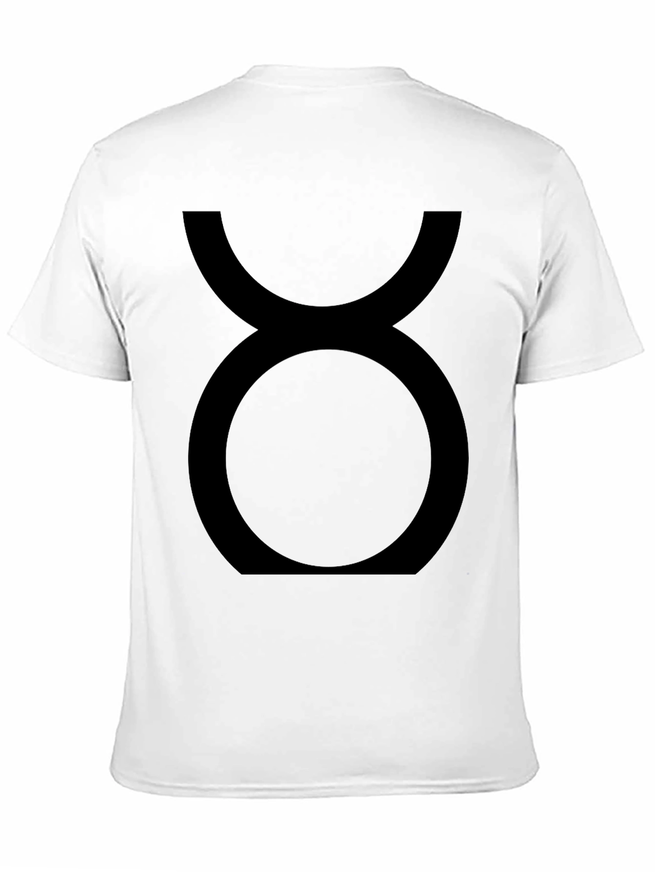 Taurus Zodiac Sign Black Graphic Tee