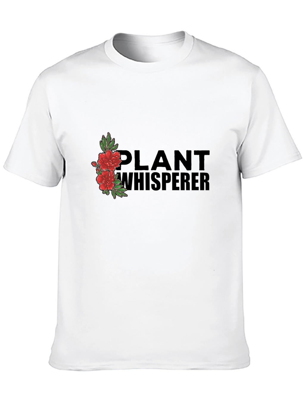 Plant Whisperer Graphic Tee - Black