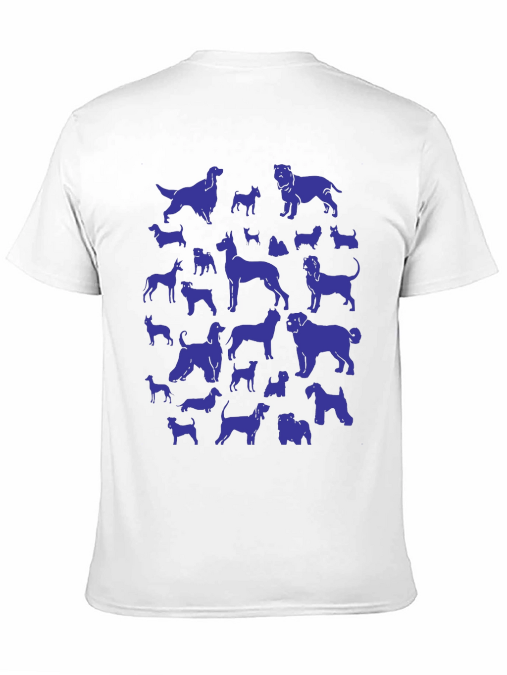 Dog Breeds Graphic Tee - Black